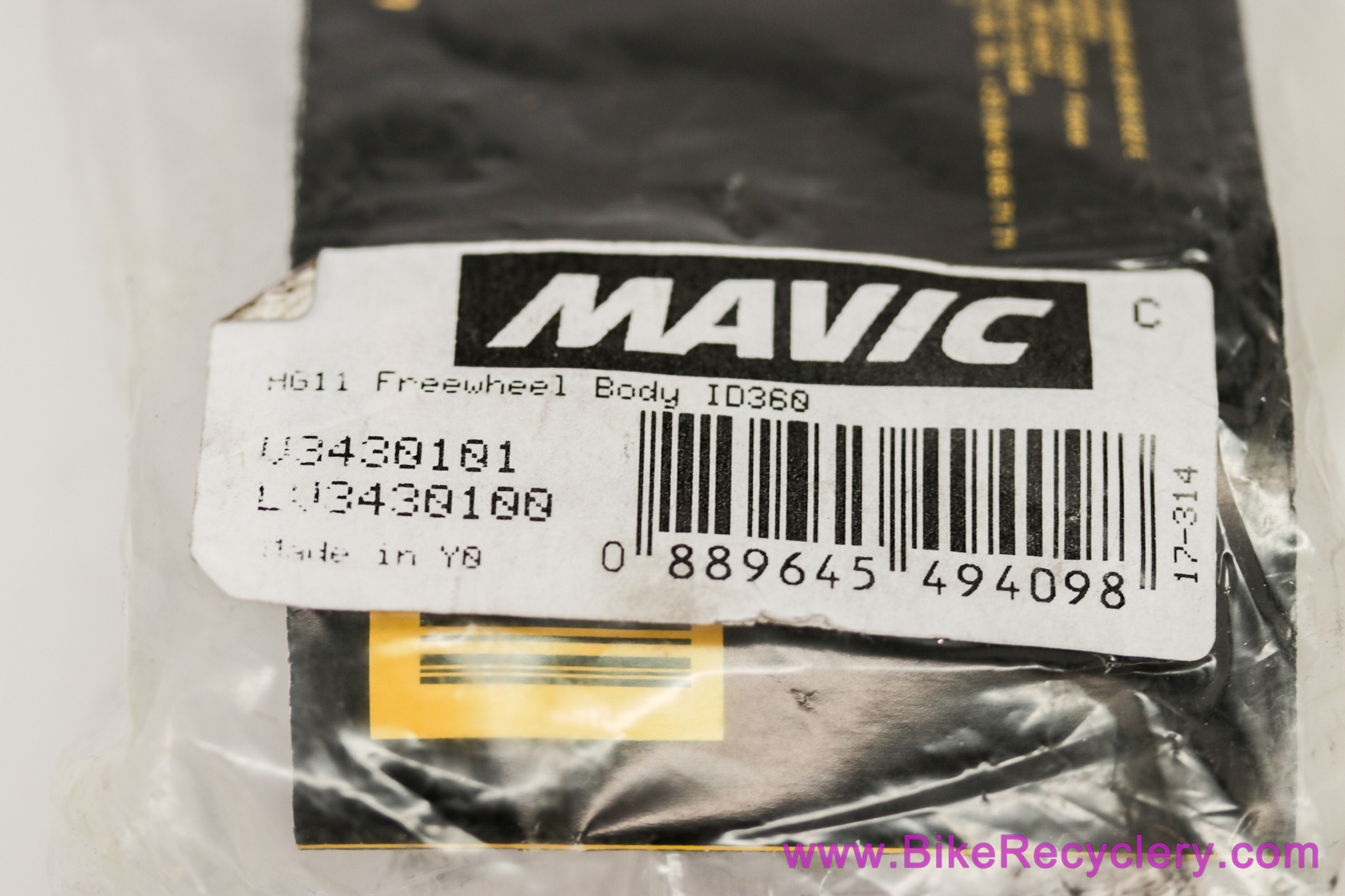 Mavic ID360 Freehub Body: Shimano HG11 9/10/11s - #V3430101(NEW)