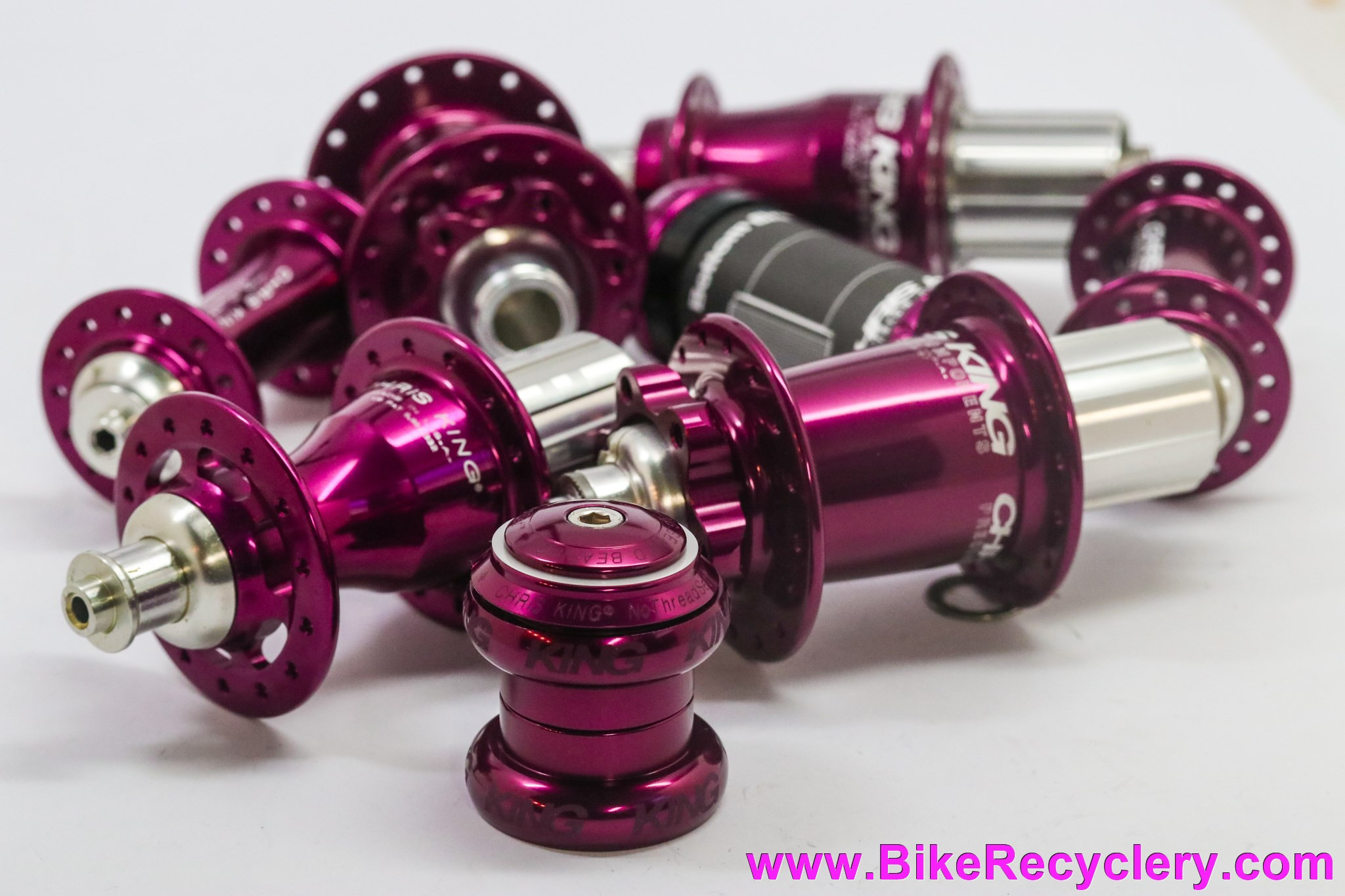 CHRIS KING ビンテージ ヘッドパーツ パープル クリスキング CHRIS