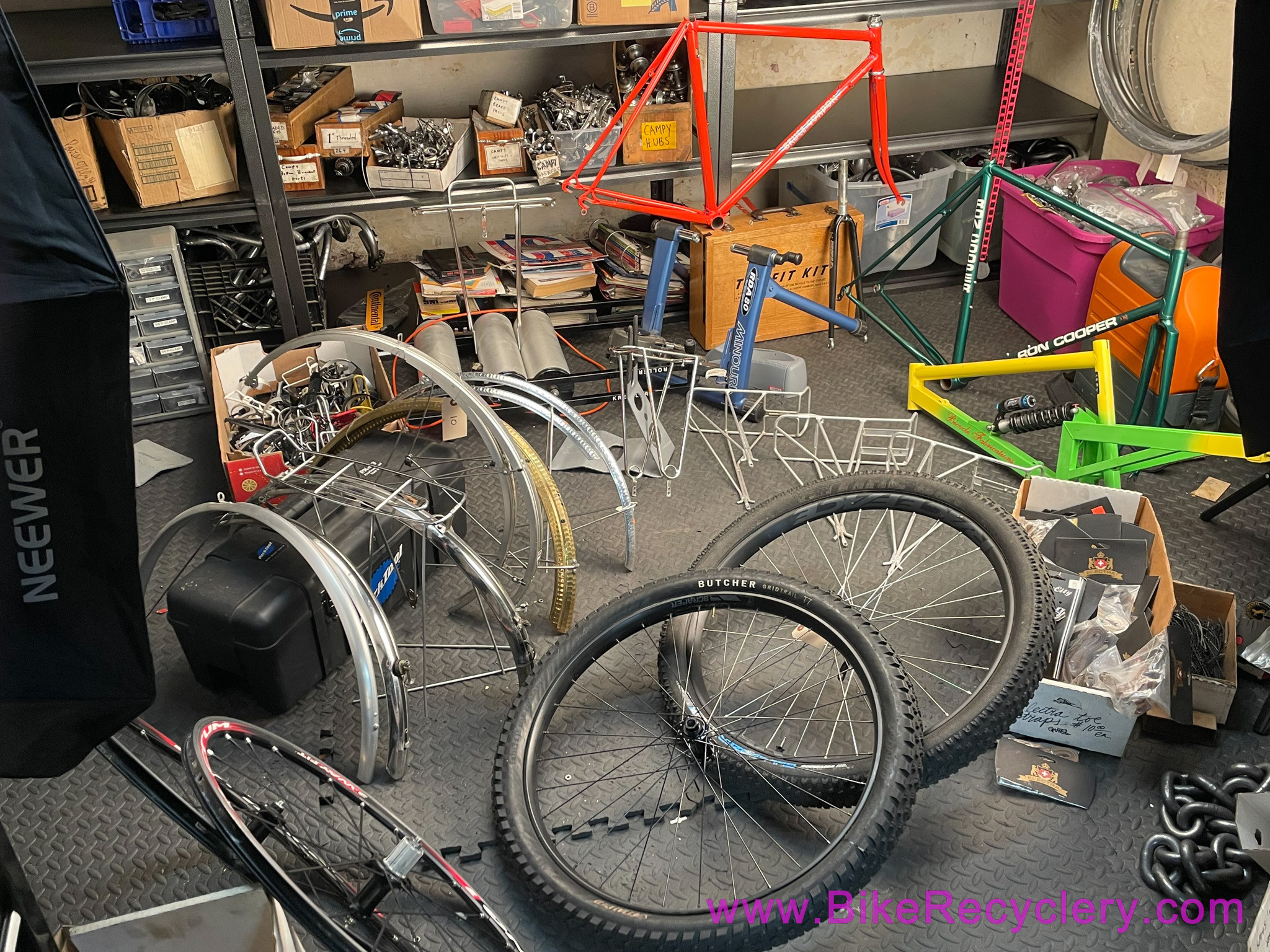 PDX Bike Yard Sale 6/22! TOOLS - Repair/Truing Stands - Manuals - Kit - Disc Brakes - Campy - Racks - Vintage Shoes...