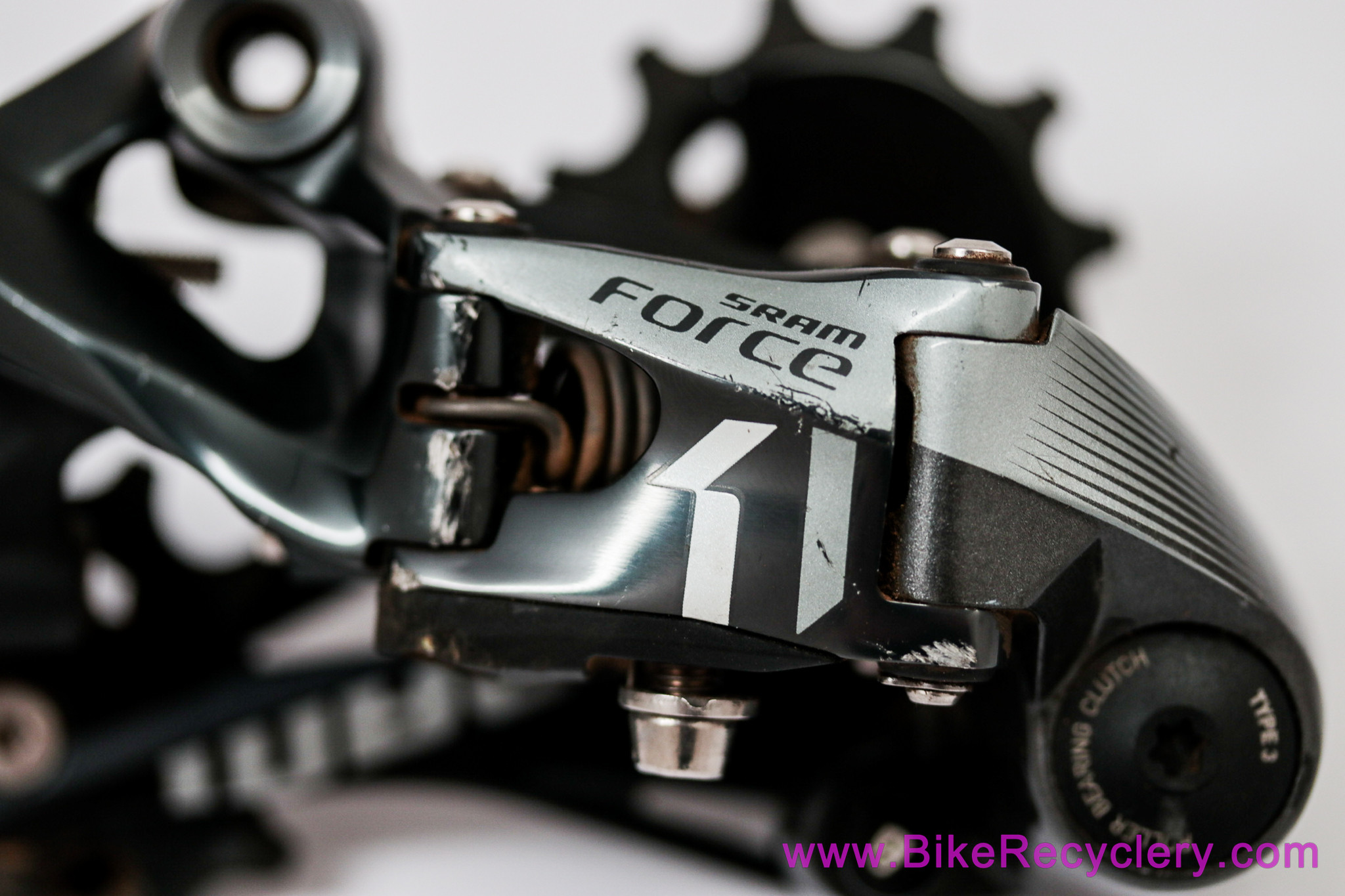 SRAM Force 1 Type 3 11-Speed Rear Derailleur: Long Cage - Mechanical (EXC)