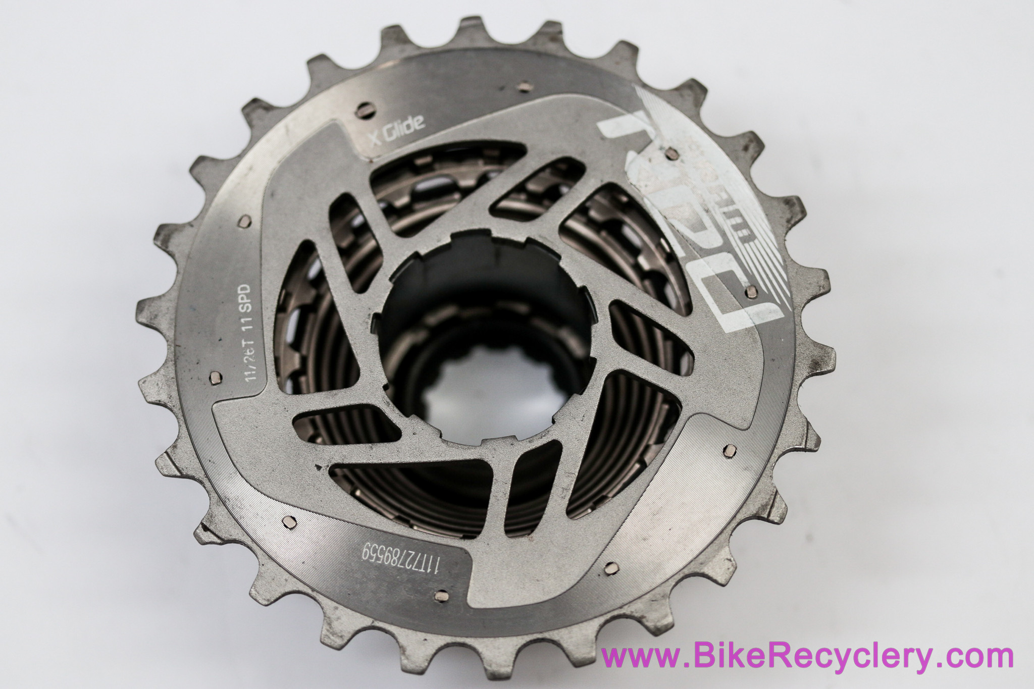 SRAM Red X-Glide XG-1190 11s Cassette: 11-26t (Non-Stock SRAM Lockring)