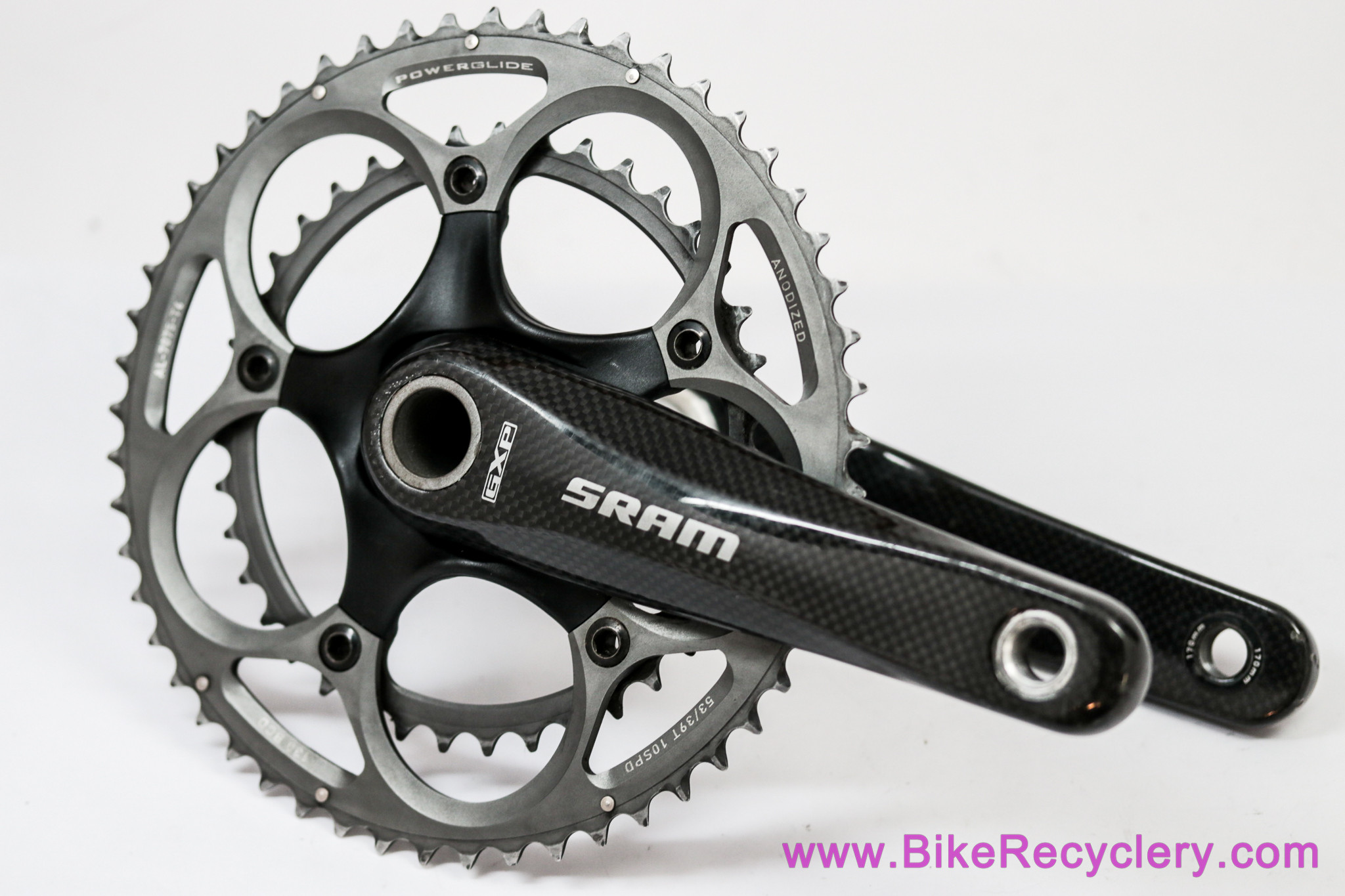 SRAM S950 S-Series Carbon Crankset: 170mm x 53/39t Double - GXP