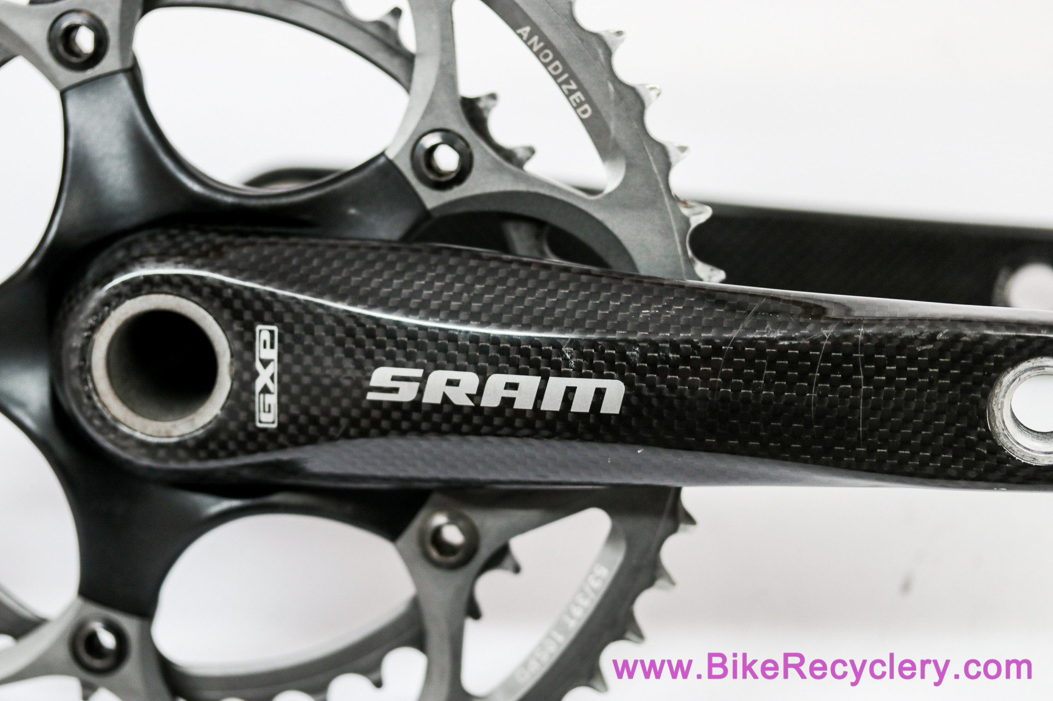 SRAM S950 S-Series Carbon Crankset: 170mm x 53/39t Double - GXP