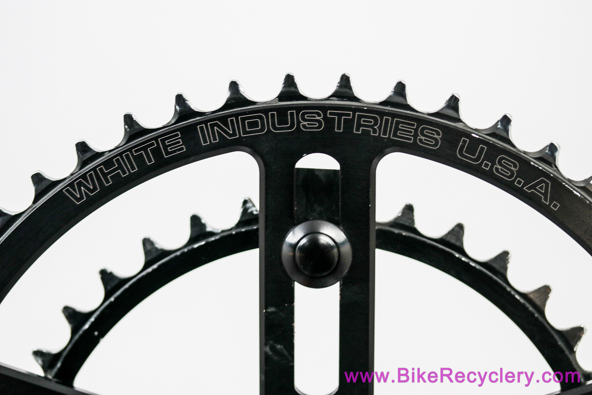 White Industries VBC Square Taper Road Crank: 165mm x 52/38t (Near Mint+ LOW MILES)