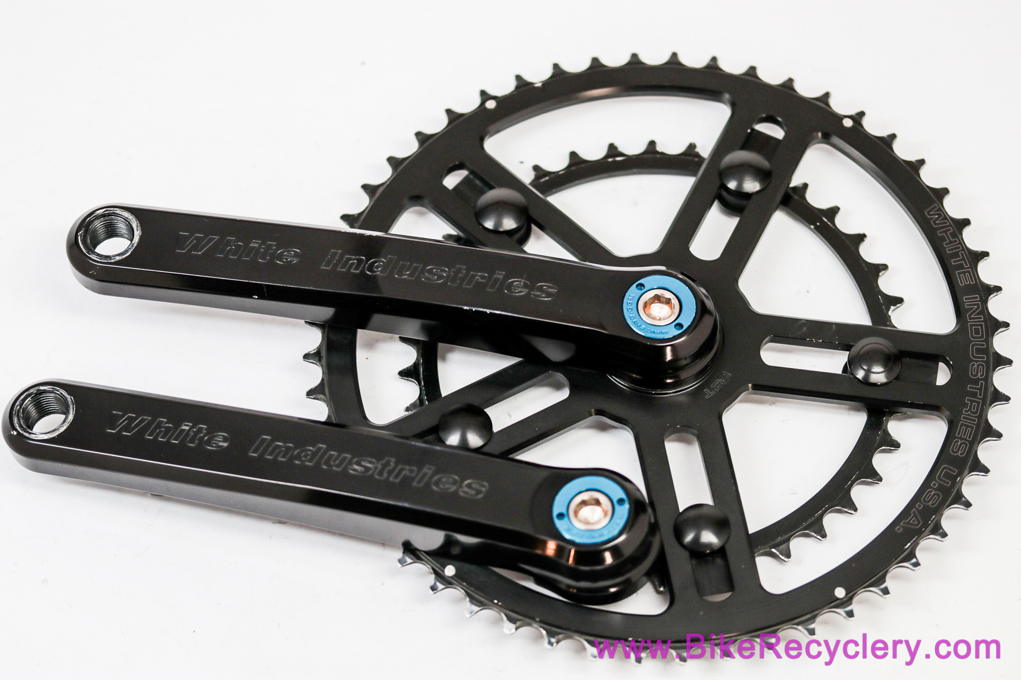 White Industries VBC Square Taper Road Crank: 165mm x 52/38t (Near Mint+ LOW MILES)