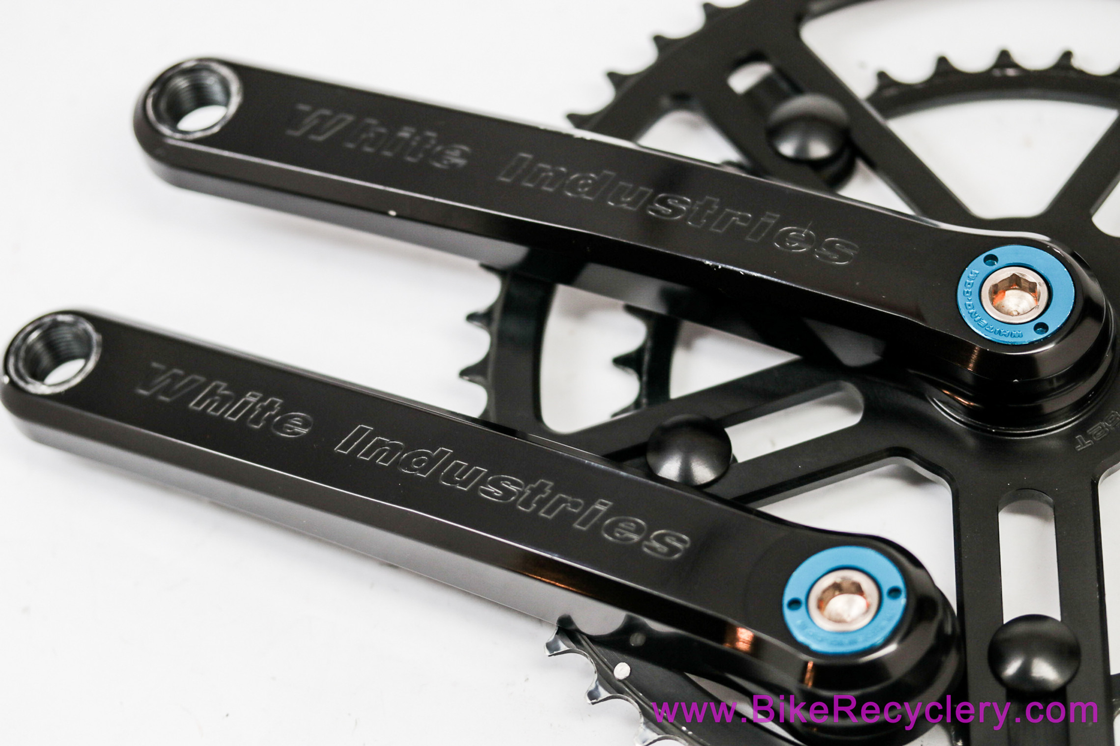 White Industries VBC Square Taper Road Crank: 165mm x 52/38t