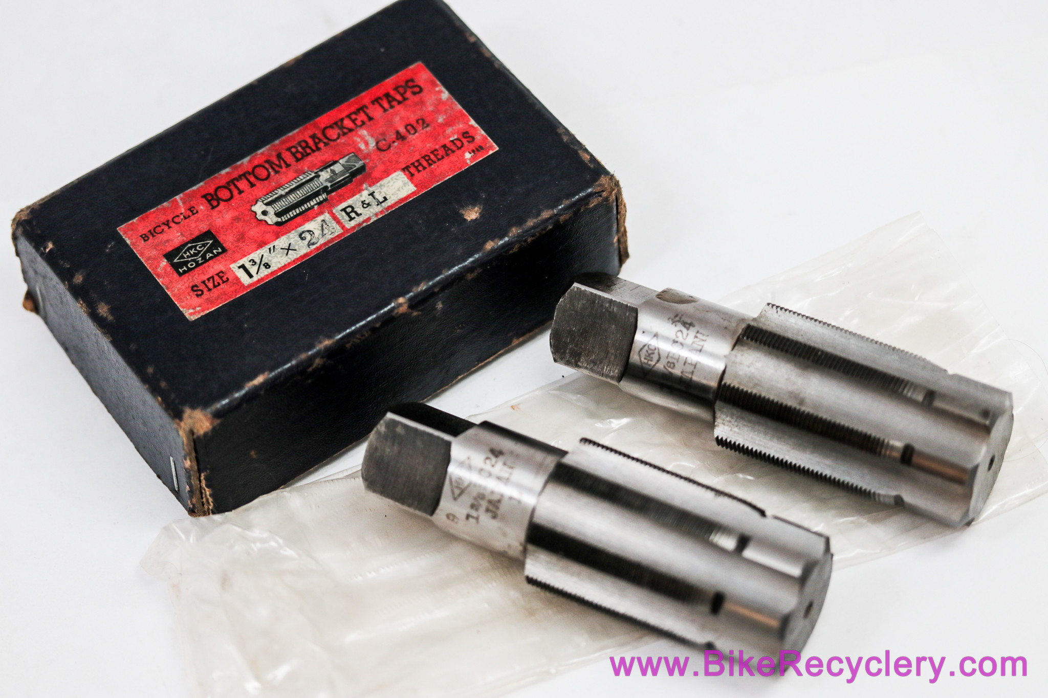 NIB/NOS HKC / Hozan C-402 Bottom Bracket Tap Set: 1.37