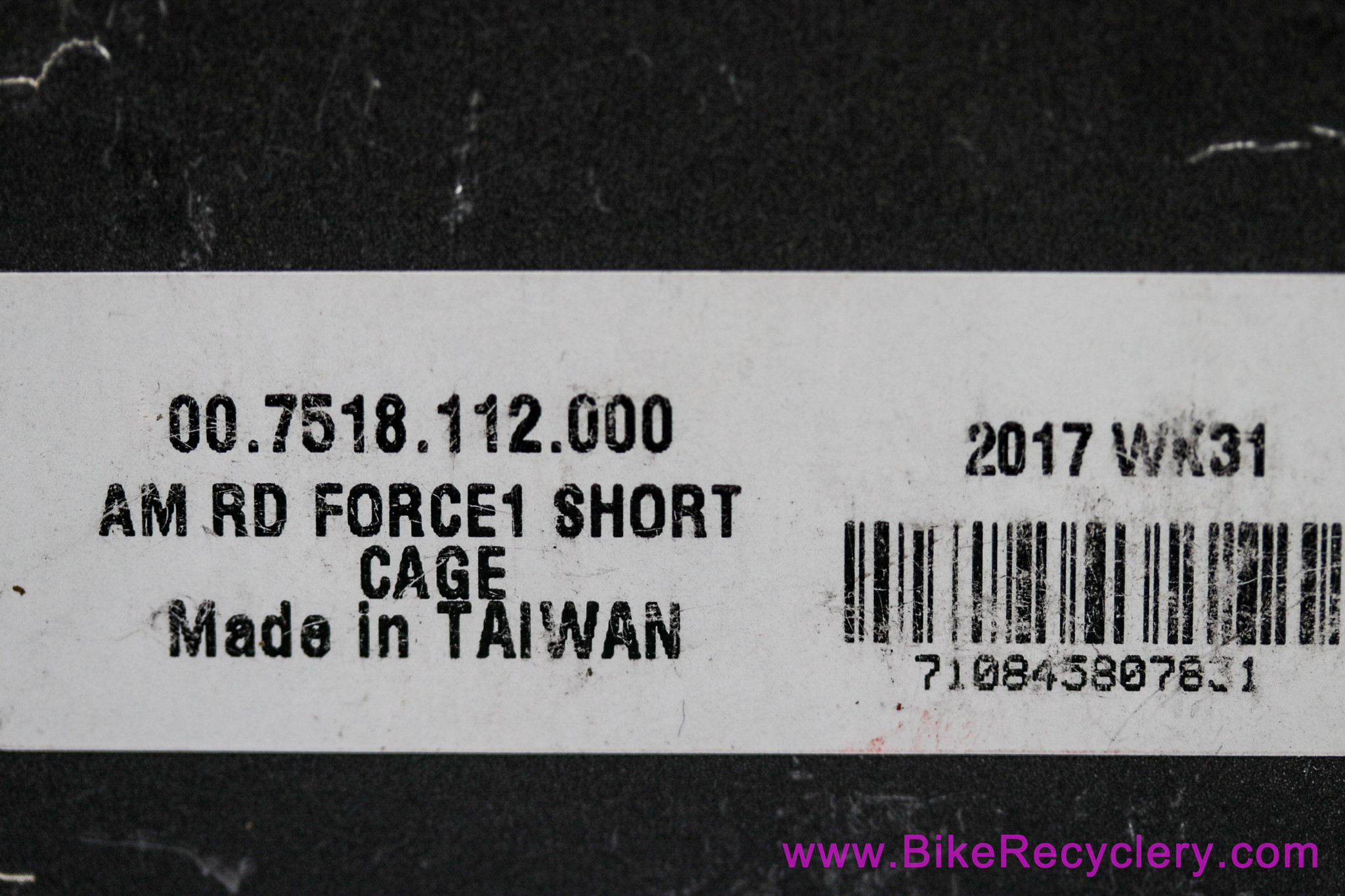 SRAM Force 1 Type 3 11-Speed Rear Derailleur: Short Cage - Mechanical (NEW)