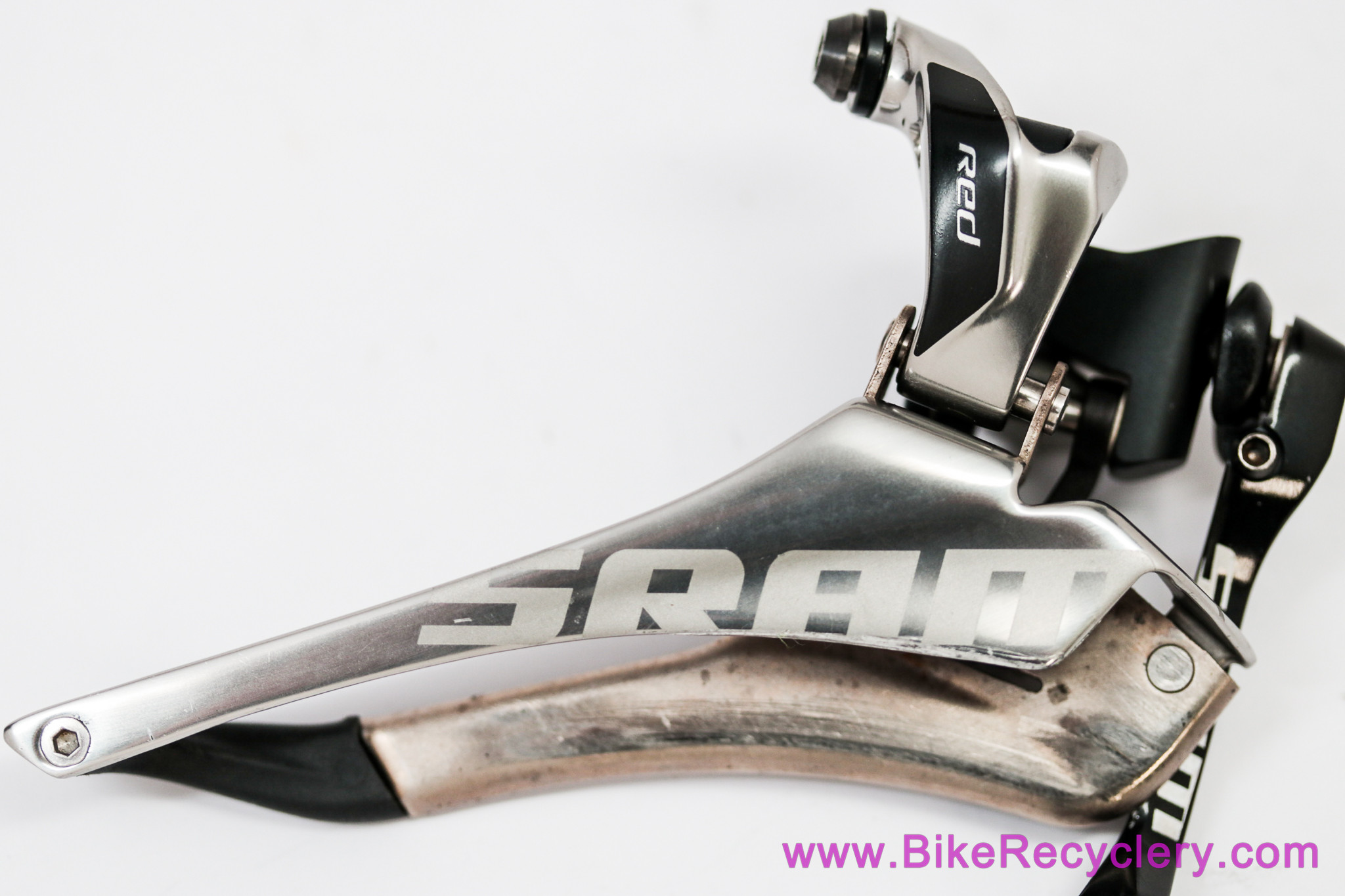 SRAM Red Yaw C2 Front Derailleur: Braze On 11-Speed (Near Mint+)