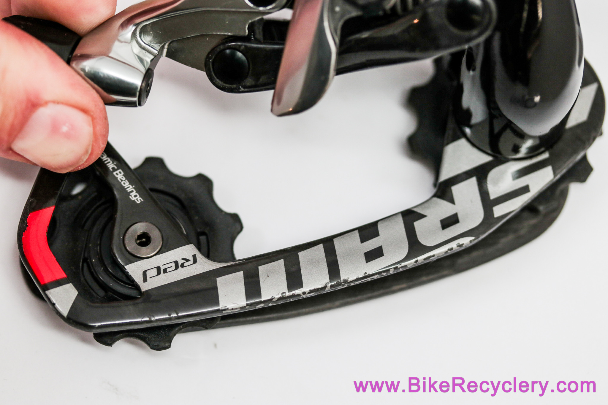 SRAM Red WiFli Rear Derailleur: B1 - 10 Speed - Long Cage - 2012+ (Near Mint+)