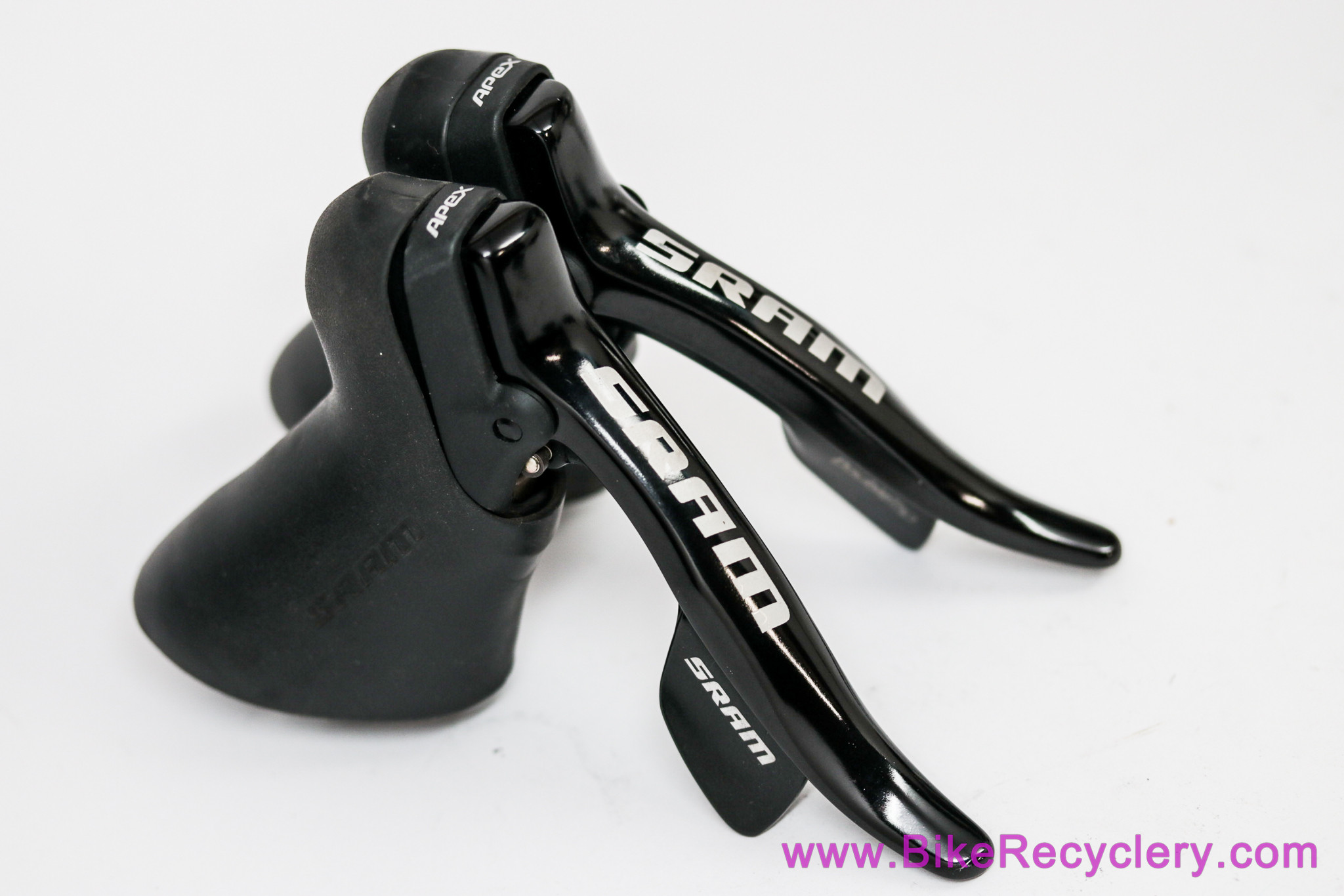 SRAM Rival Apex 10 Speed Groupset: RD/FD/CS/ST/FC/BR Black