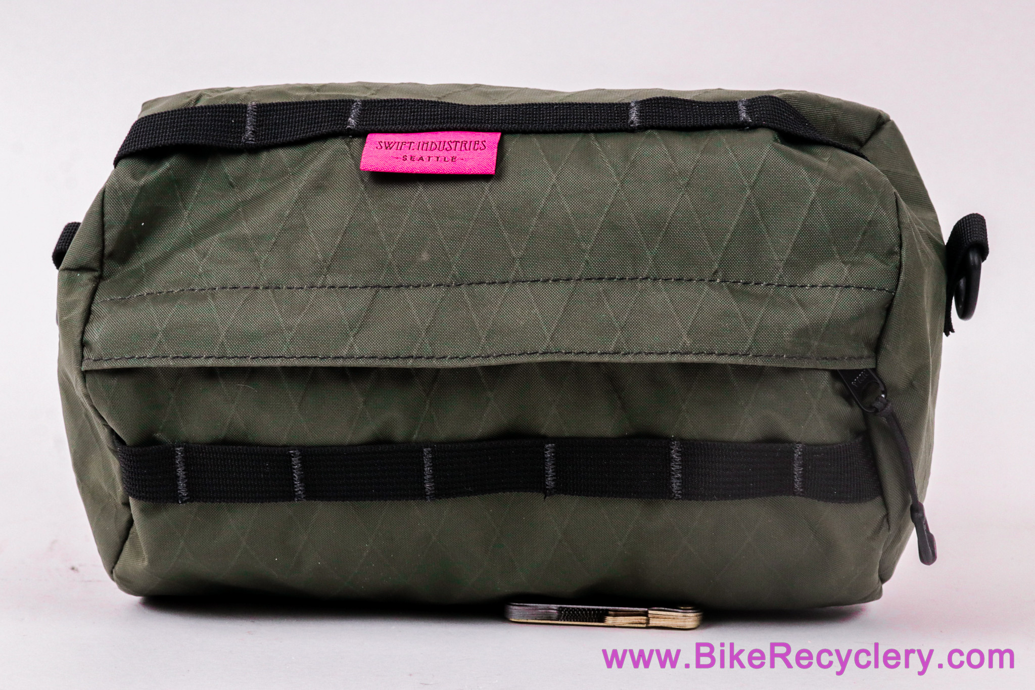 Swift Industries Bandito Bag: Handlebar or Saddle Bag - Green X-Pac (NEW)