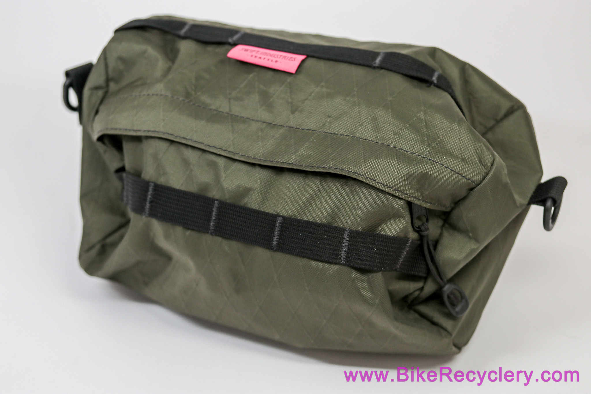 Swift Industries Bandito Bag: Handlebar or Saddle Bag - Green X-Pac (NEW)
