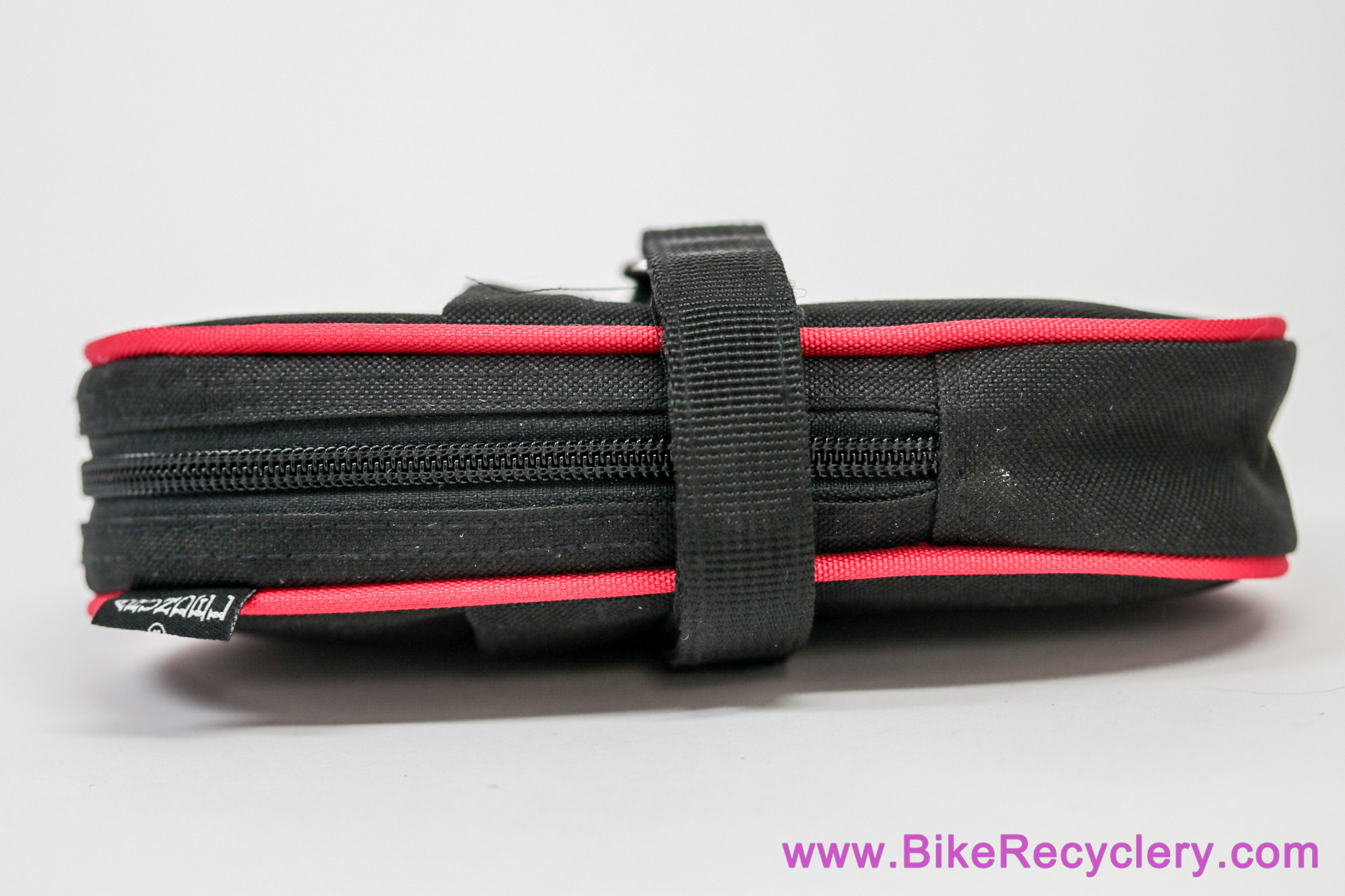 Arundel Tubi Saddle Bag: Black / Red (New?)