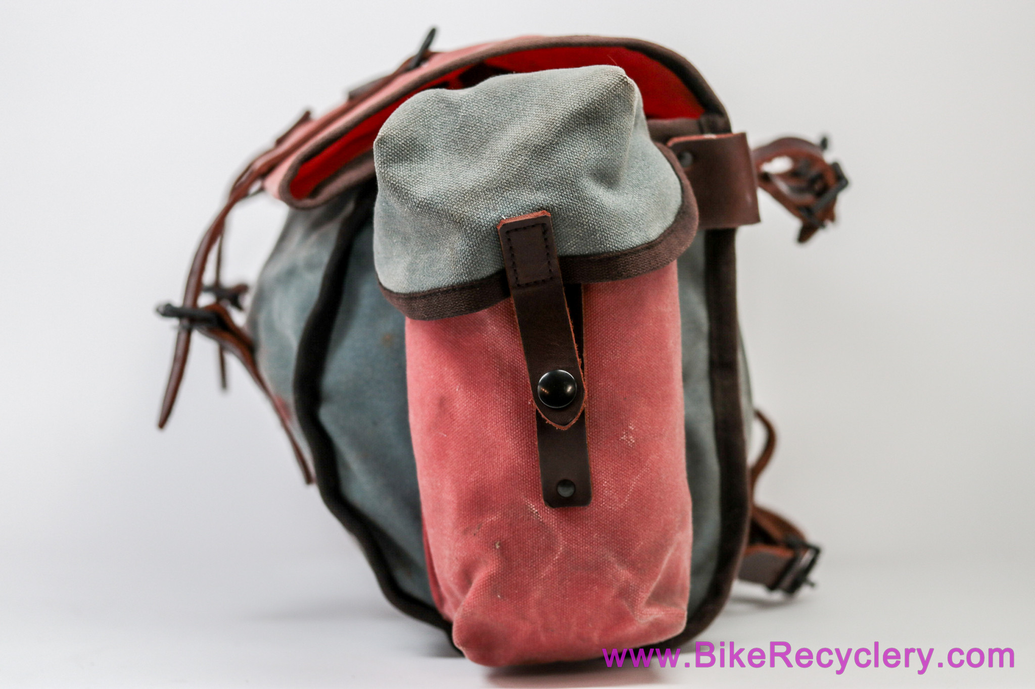 Analog x Waxwing Fifth Season Key Pa Saddle / Handlebar Bag: RARE & Huge! Waxed Cotton - 34L