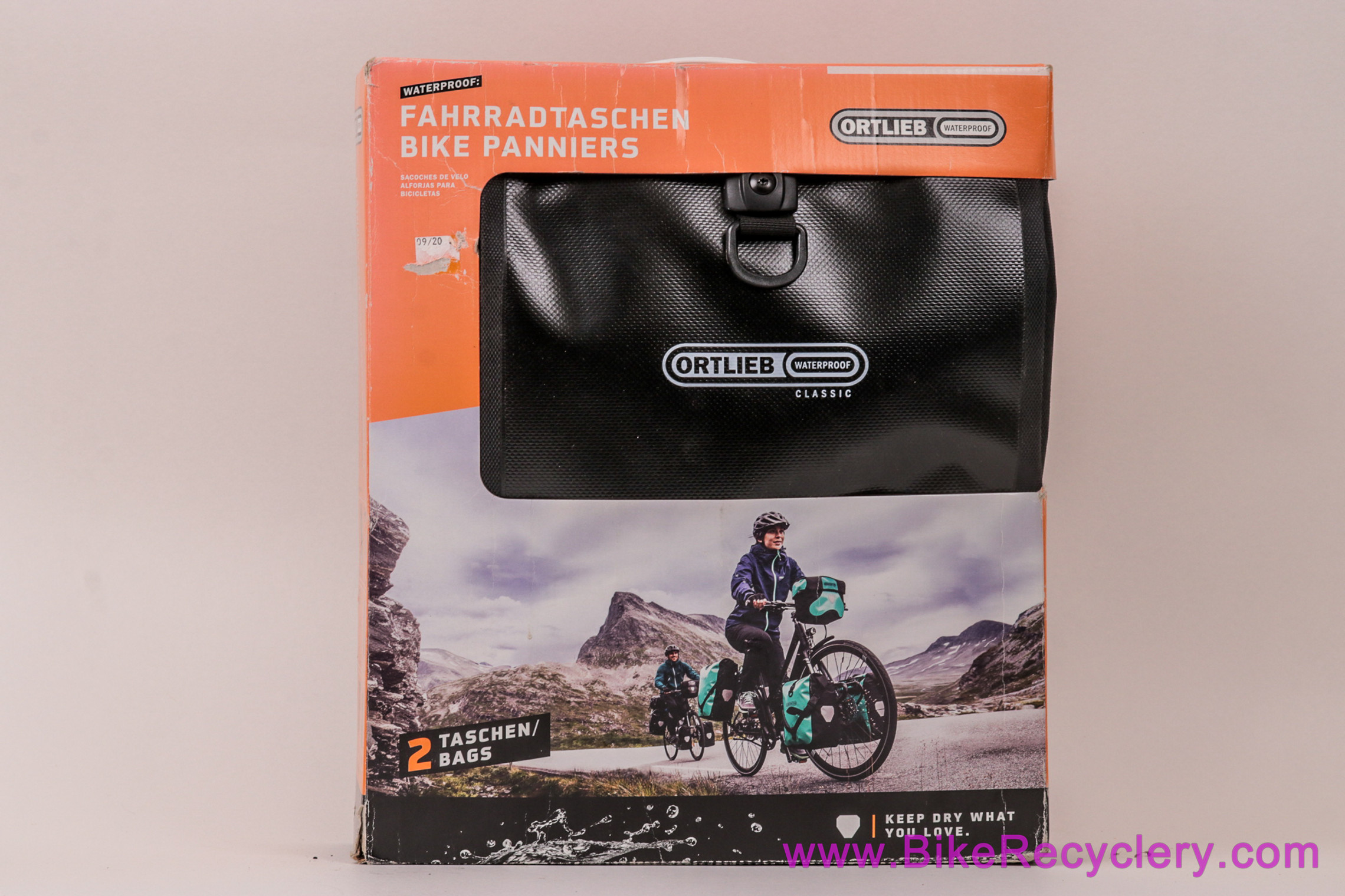 Ortlieb Sport-Roller Classic Pannier Set - 25L /Pair - Black