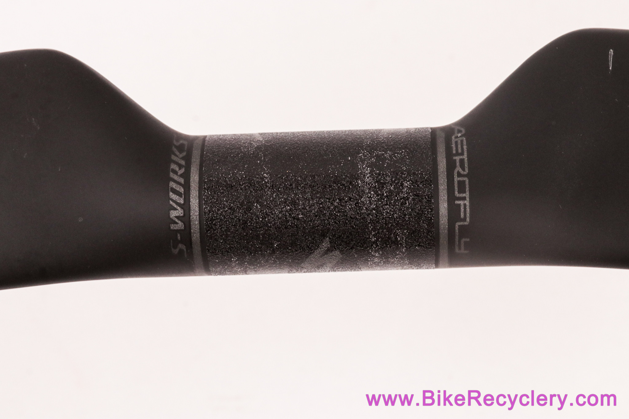 Specialized Aero 104 ブラックハンドル Specialized S-Works Aerofly I Carbon Handlebar: 44cm - Matte Black