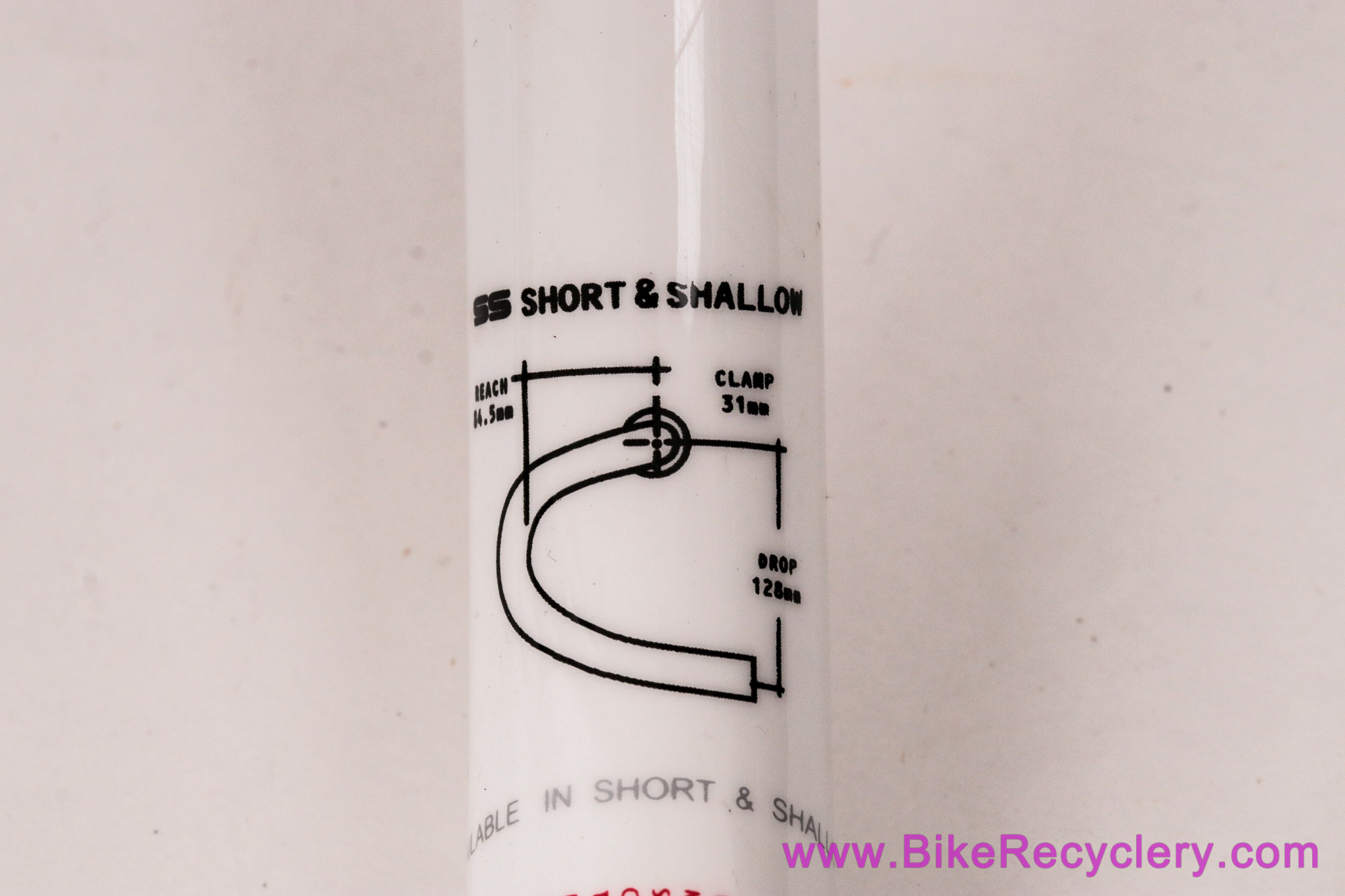 ZIPP SL-70 Contour SL SS Aero Drop Carbon Handlebars: 42cm - White (EXC)