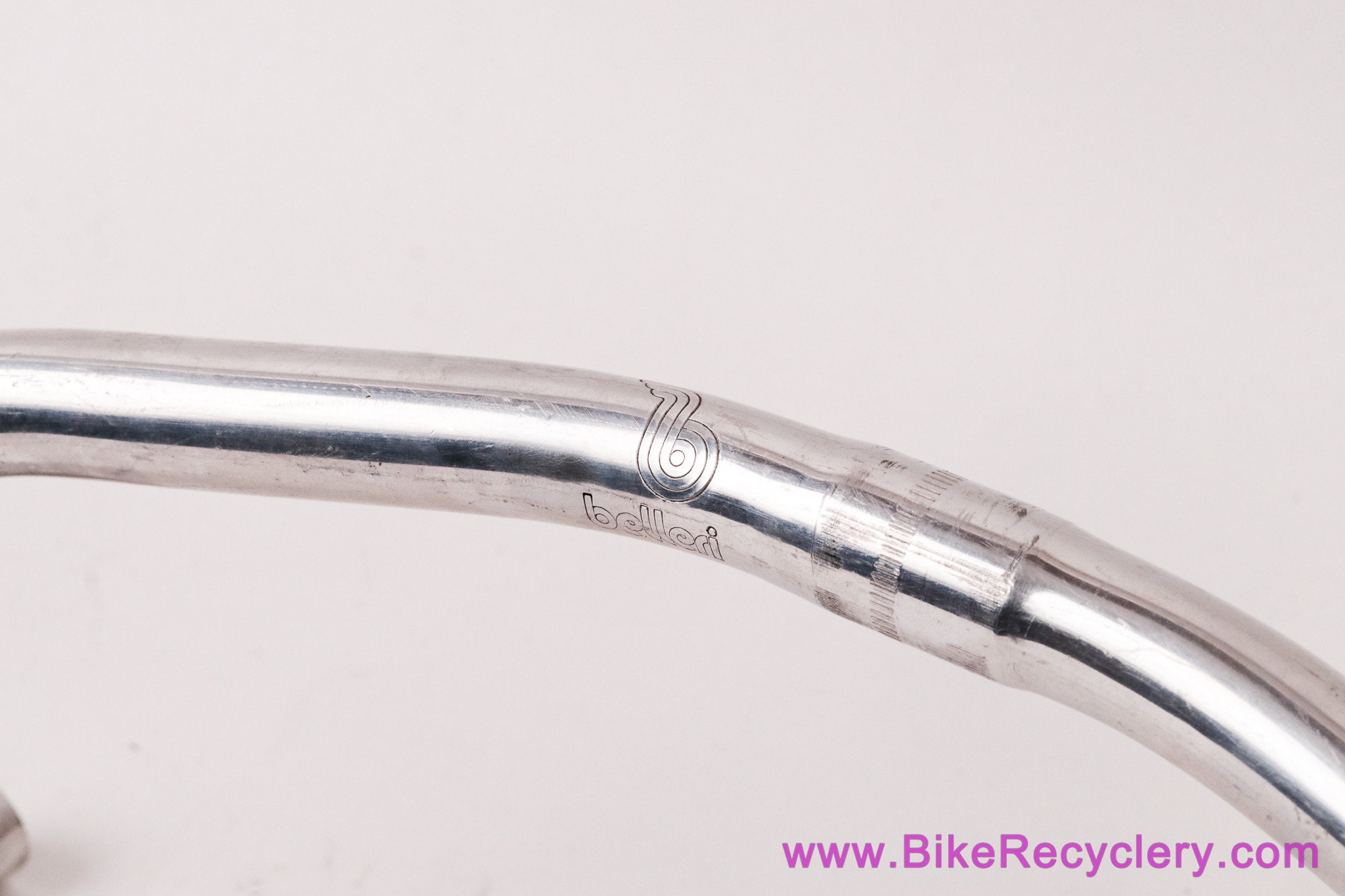 Belleri BF Track / Pista Drop Handlebars: 42cm x 25.0mm - 1960's 1970's - Alloy (Near Mint)