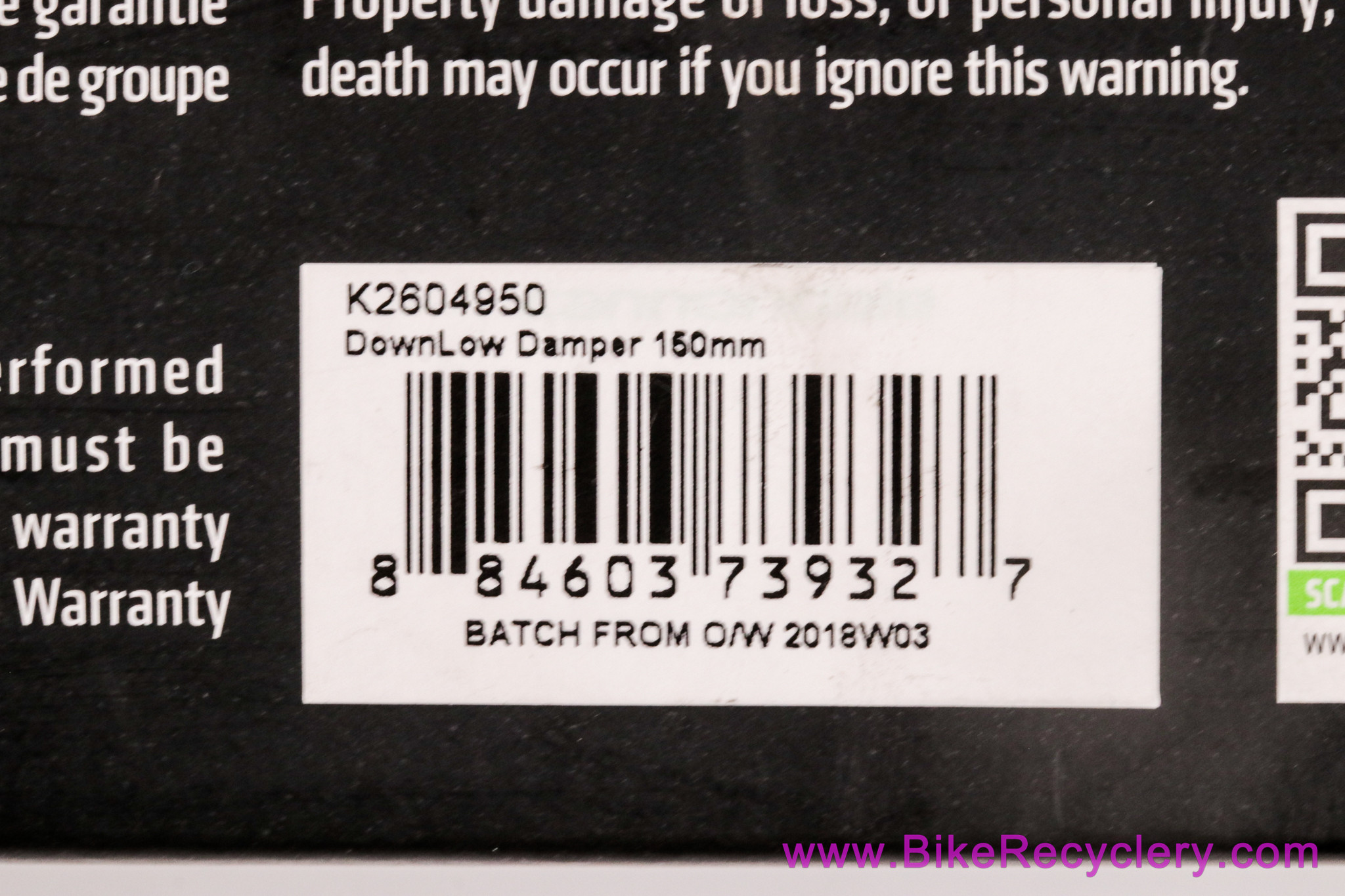Cannondale Lefty DownLow Damper: 160mm