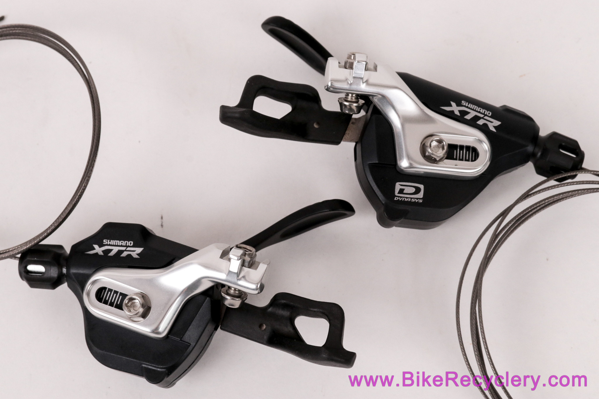 Shimano XTR 980 SL-M980-A Trigger Shifters: 3x10 - I-Spec (New Take-Off)