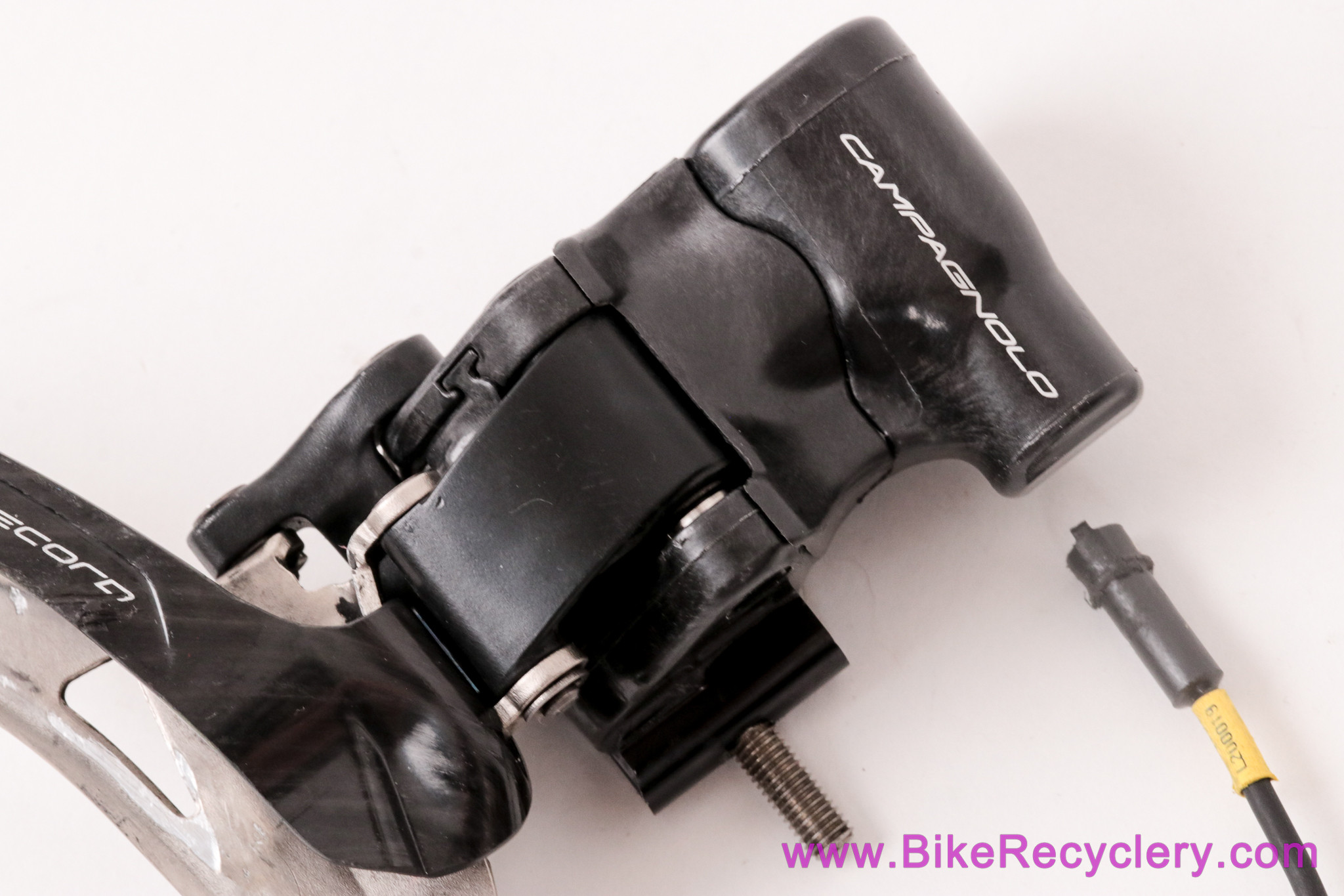 Campagnolo Super Record 12 Speed EPS Front Derailleur: Braze On - FD19-SR12BEPS (Near Mint, No Mount Nut)