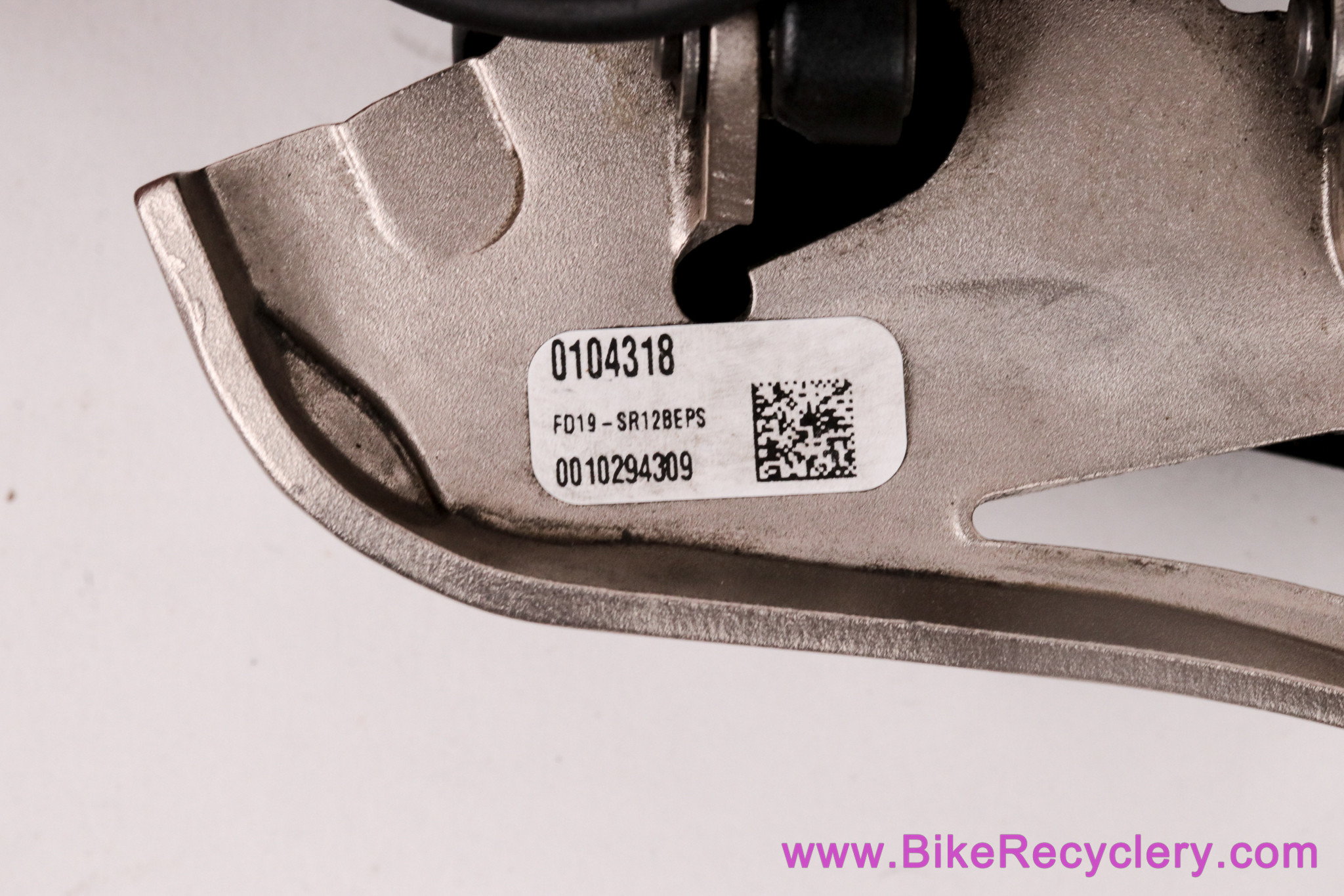 Campagnolo Super Record 12 Speed EPS Front Derailleur: Braze On - FD19-SR12BEPS (Near Mint, No Mount Nut)