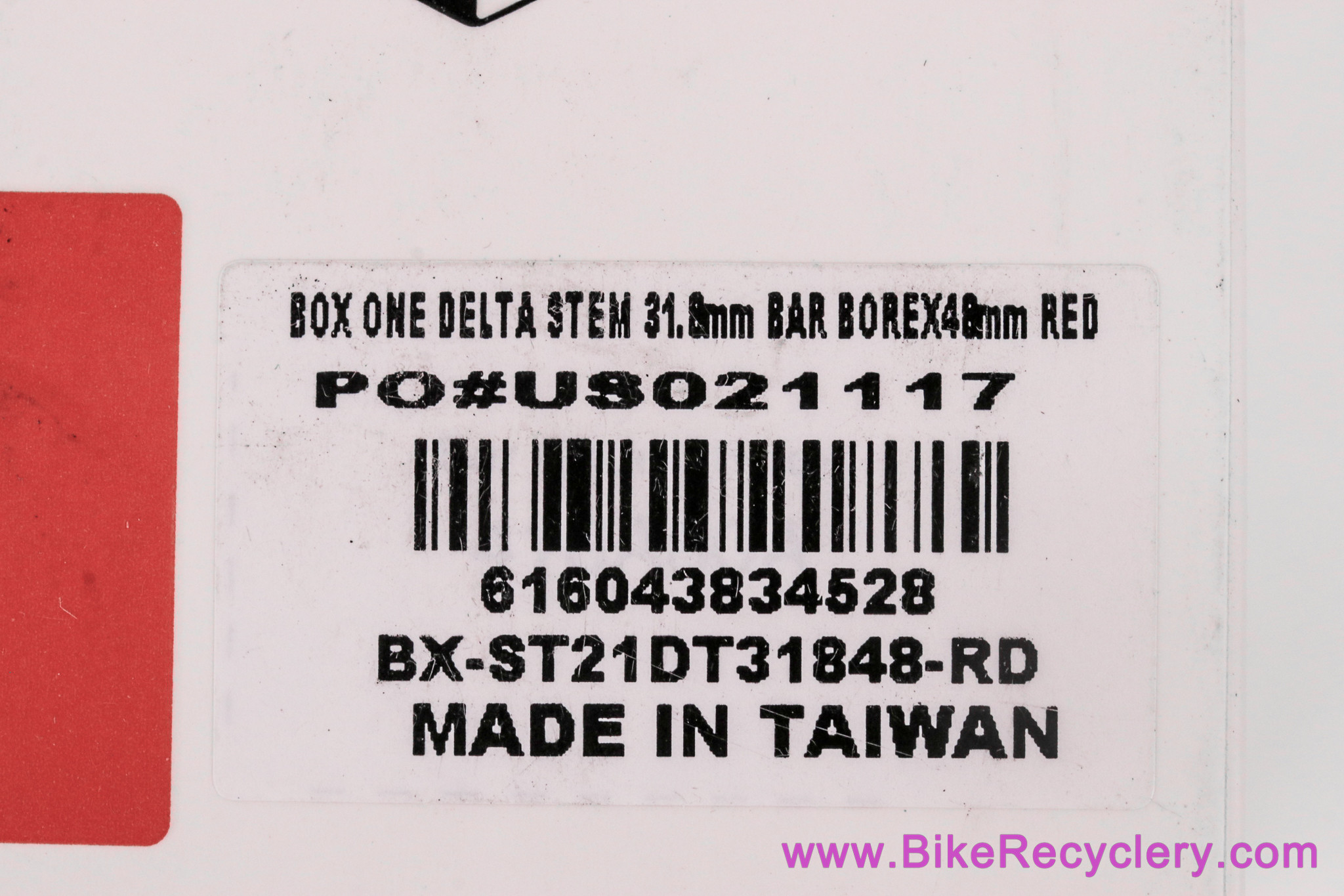 Box One Oversized Delta Stem: 1 1/8