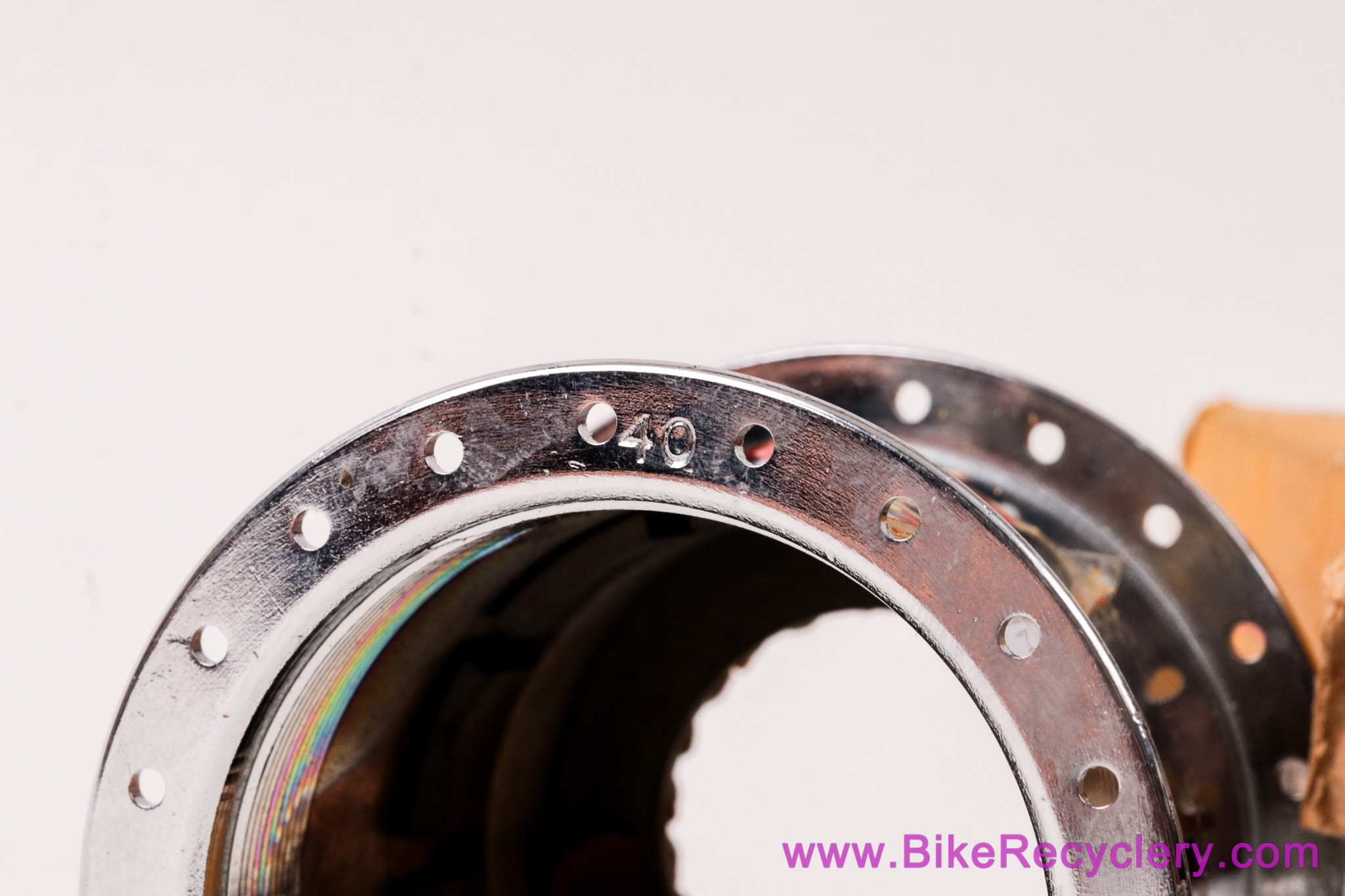 NIB/NOS Sturmey Archer TCW Hub Shell & Ball Cup: 40H - Three Speed