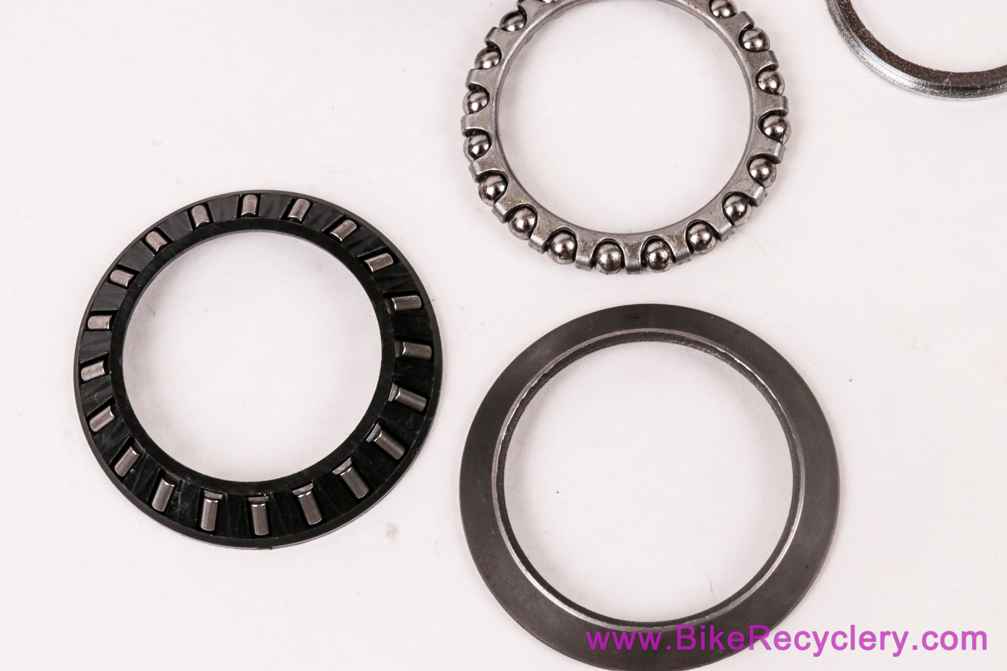 NOS Specialized Direct Drive Headset: 1" Threaded - Needle / Roller Bearing - 38mm Stack - JIS - Black Ano - 1990's