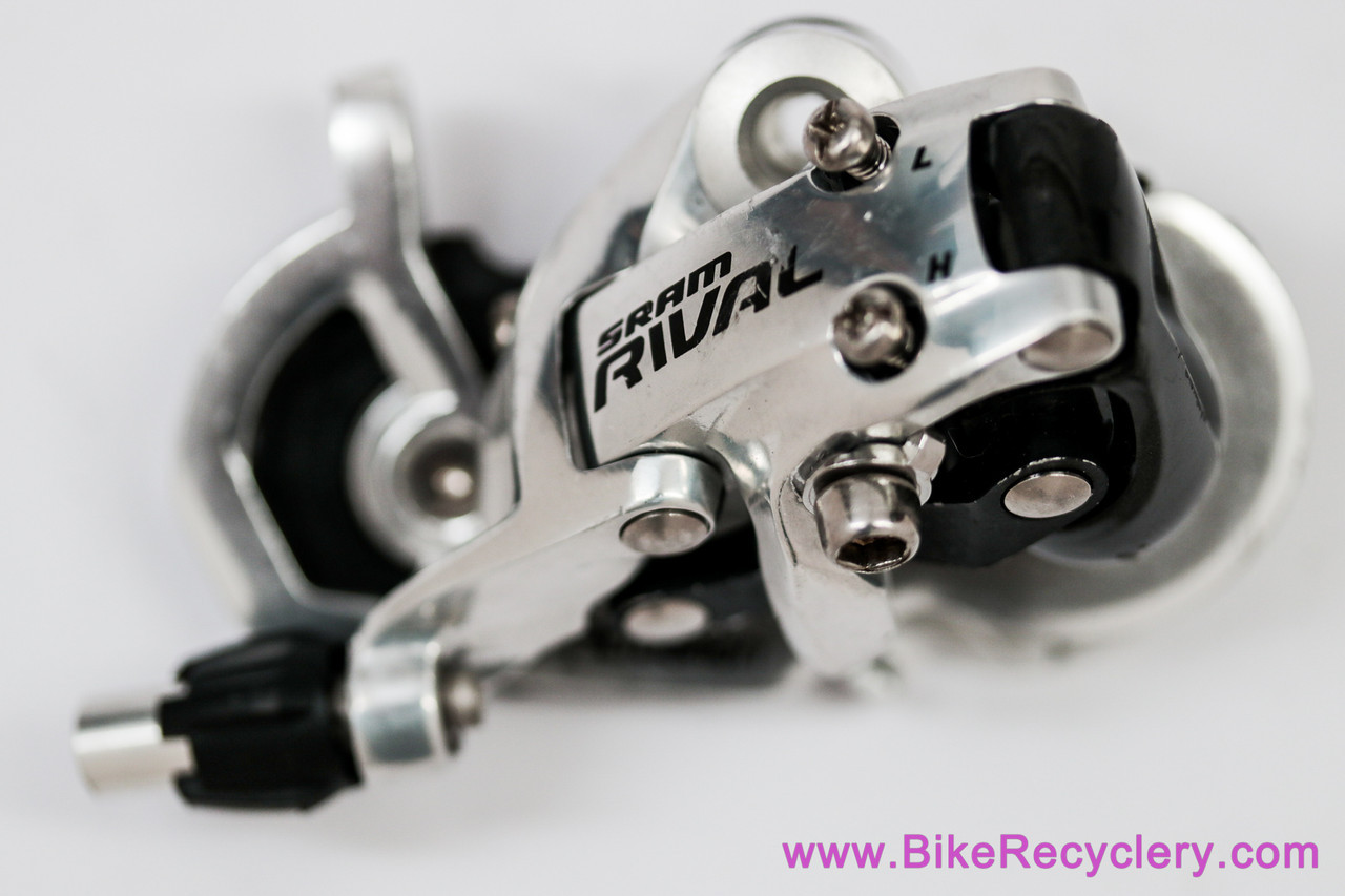 SRAM Rival 10s Rear Derailleur: Short Cage - Silver (Near Mint+ Low Miles!)