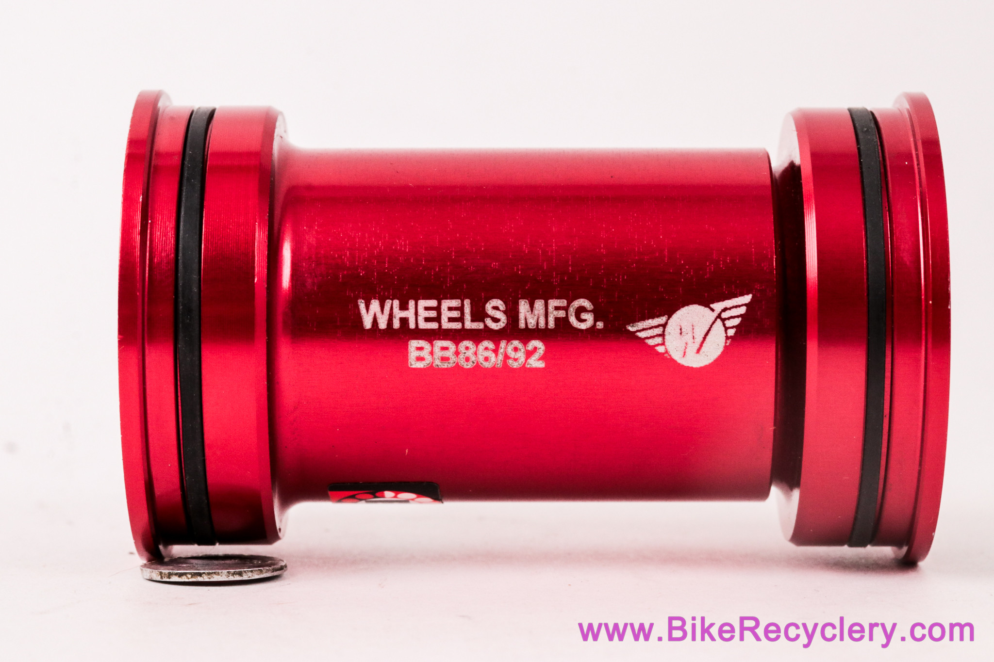 Wheels Manufacturing BB86/92-AC Angular Contact BB for 24mm - Red