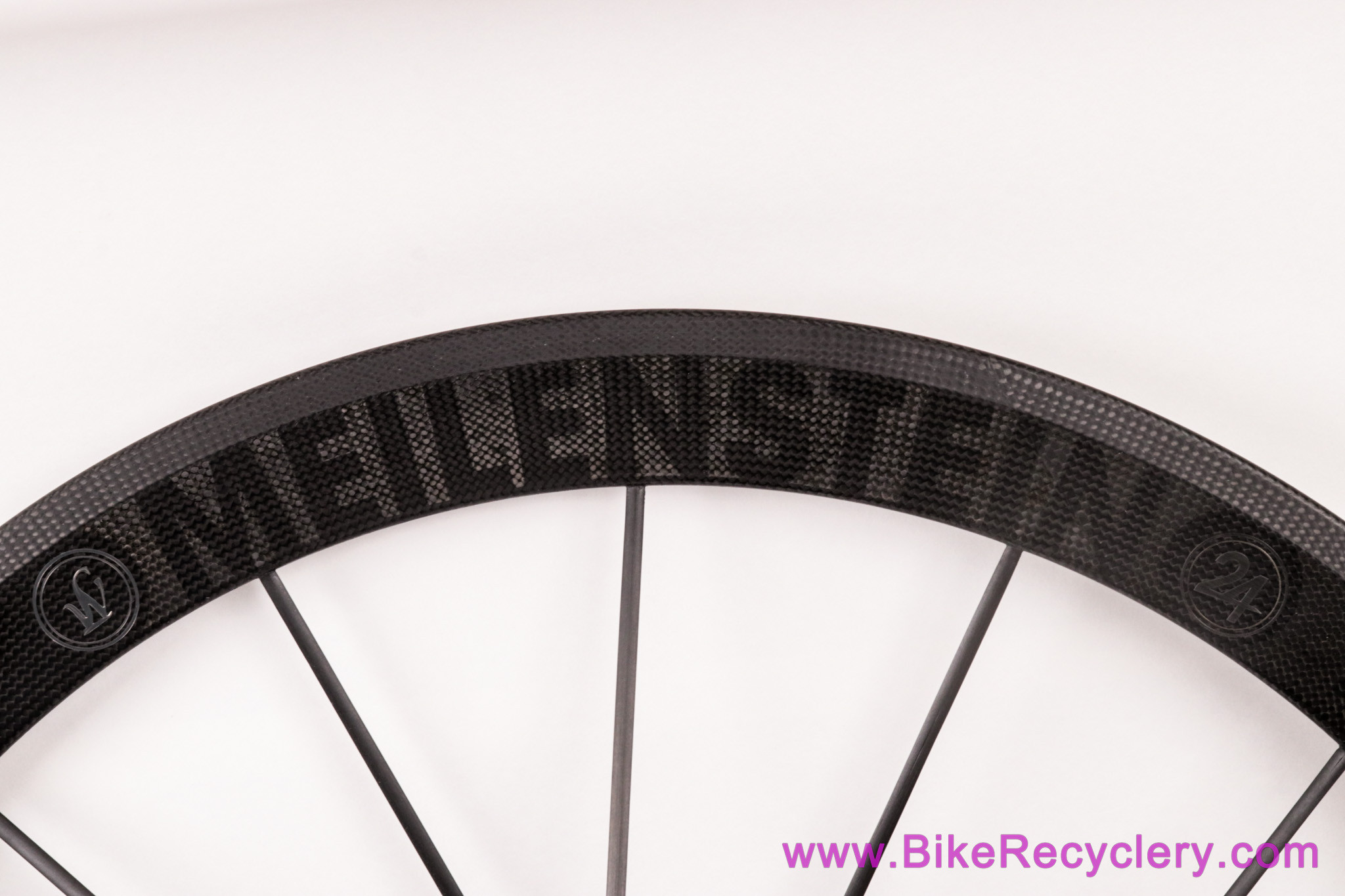 Lightweight Meilenstein Obermayer 24 E Schwarz Clincher Wheelset