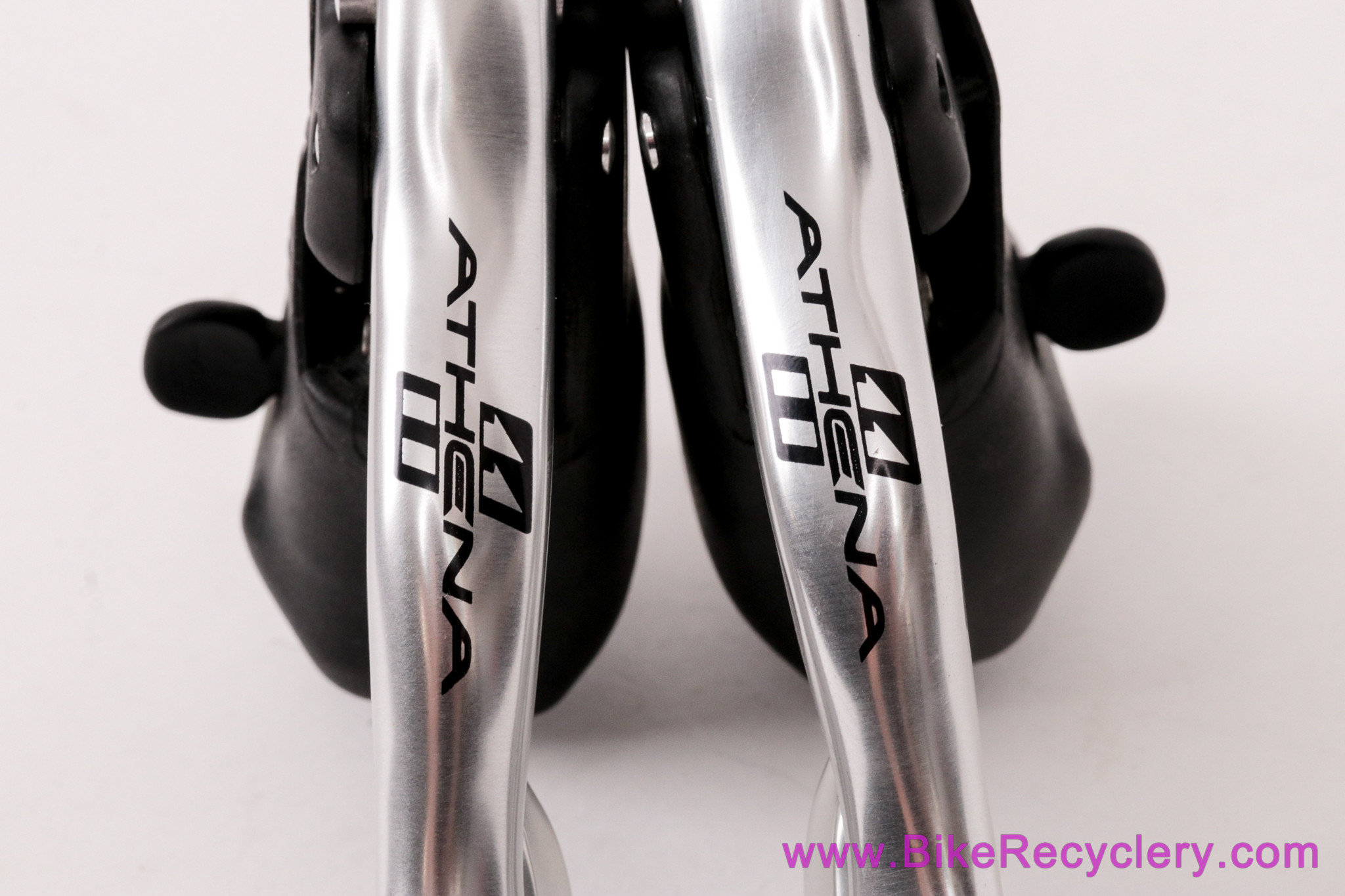 パーツ CAMPAGNOLO ATHENA 11speed ERGOPOWERLEVER Campagnolo Athena 11 Speed Triple Silver Ergo Levers