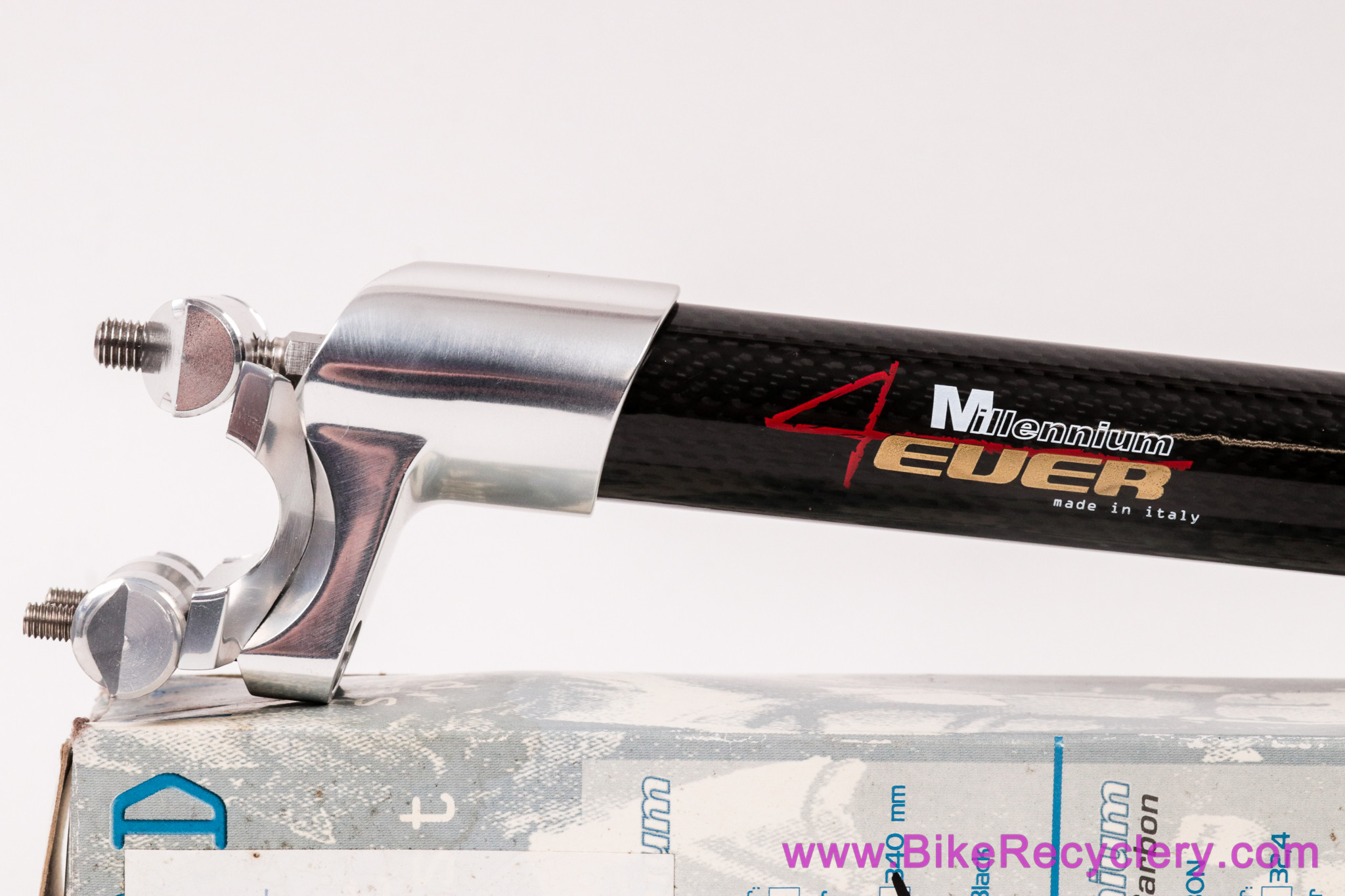 ITM Millenium 4Ever Carbon-wrapped Seatpost: 27.2mm x 340mm - Vintage Early 2000's?