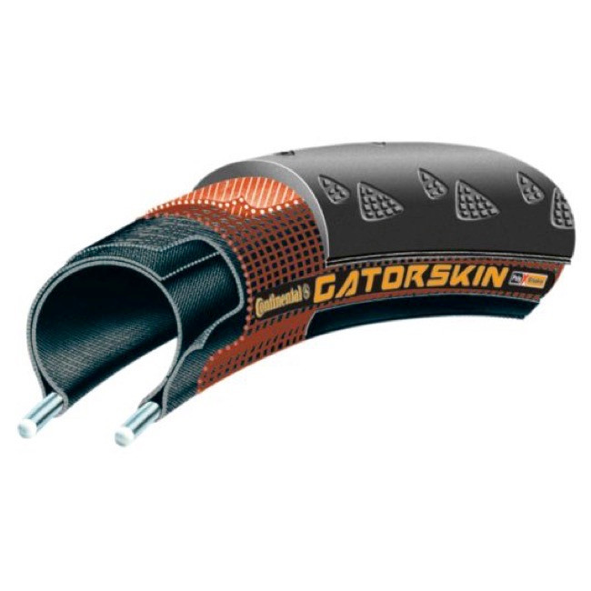 Continental Gatorskin PolyX Breaker Road Tire: 700x23c Clincher (NEW)
