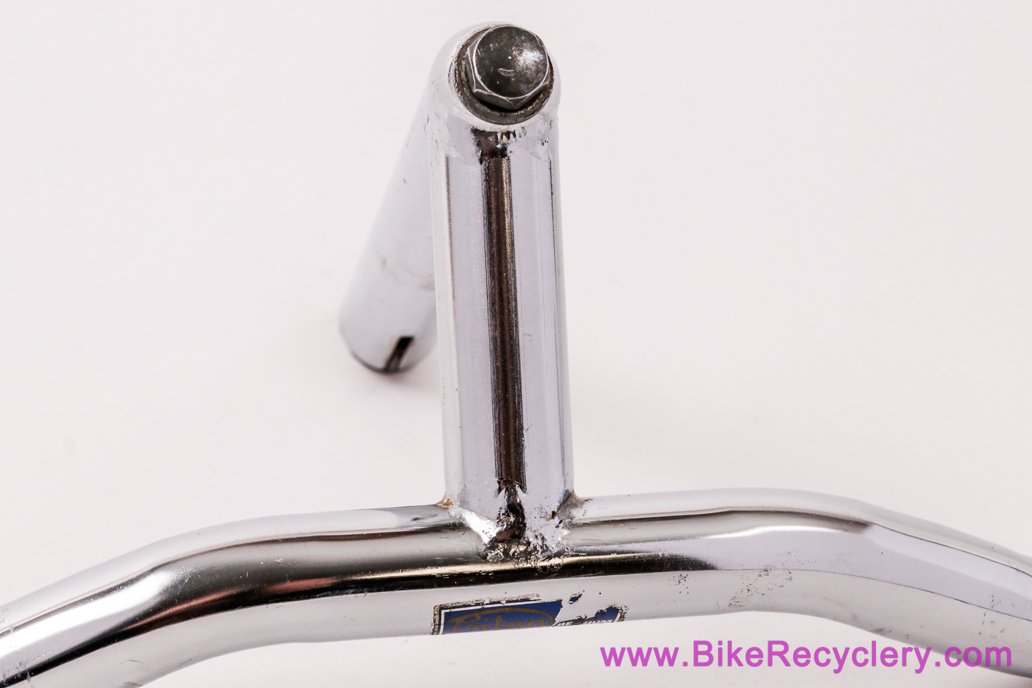 Titan Integrated Quill Stem + Trekking Handlebar: 85mm Ext x 475mm Bar - One Piece (NEAR MINT++ RARE)