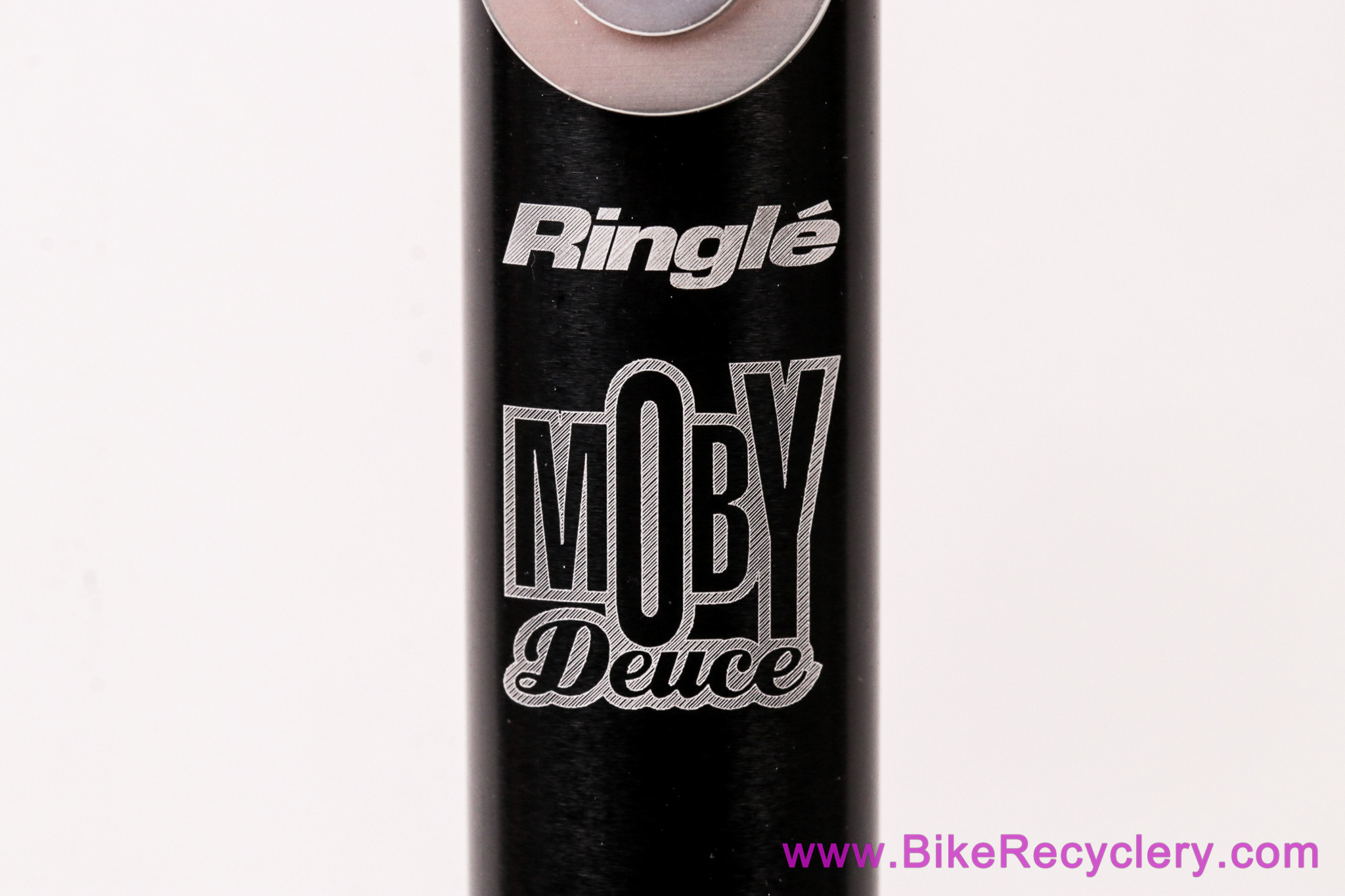 NIB/NOS Ringle Moby Deuce Seatpost: 27.0mm x 350mm - Black Anodized - Vintage 1990's MTB