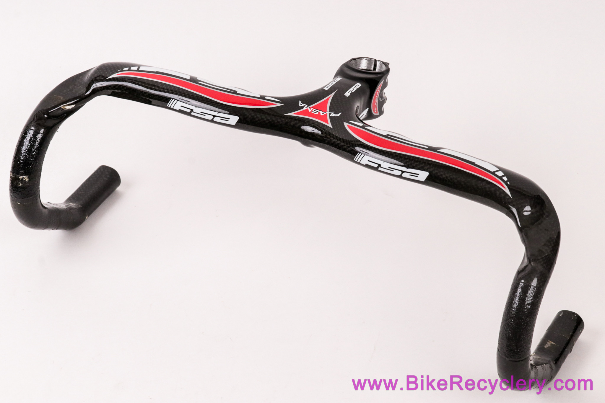 FSA Carbon Plasma Integrated Stem / Handlebar: 420mm X 100mm (New