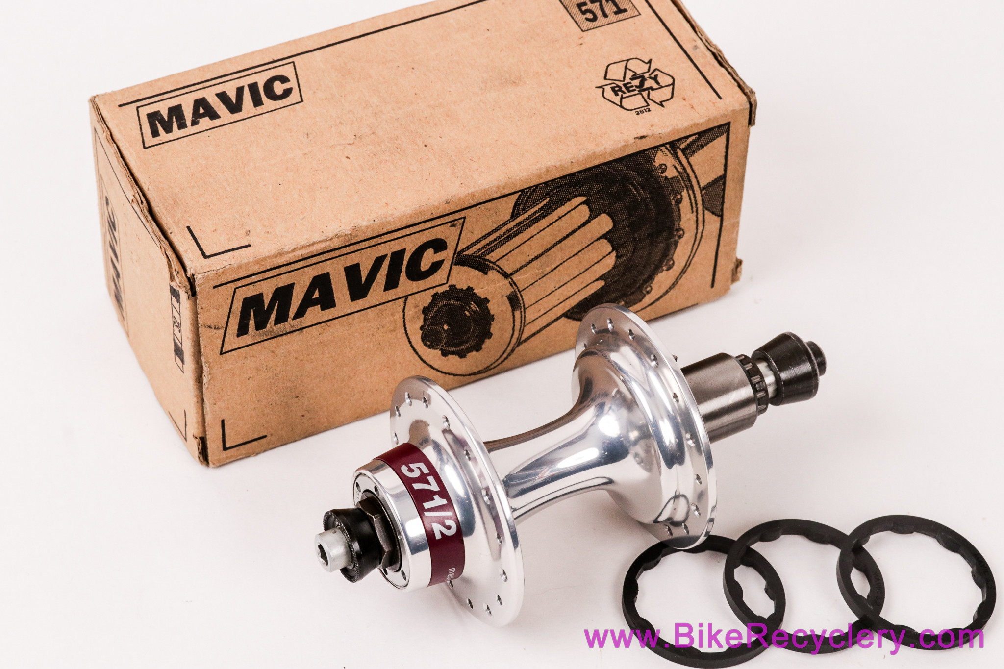 NIB/NOS(?) Mavic 571/2 Rear Hub: 32H x 130mm - No Freehub Body