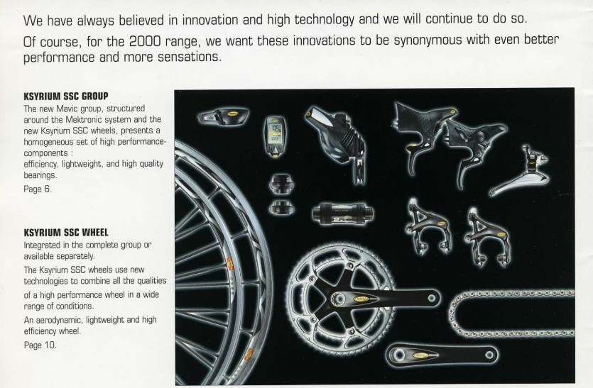 パーツ MAVIC MEKTRONIC NOS Mavic Mektronic Front Derailleur: Braze On w/28.6mm Clamp