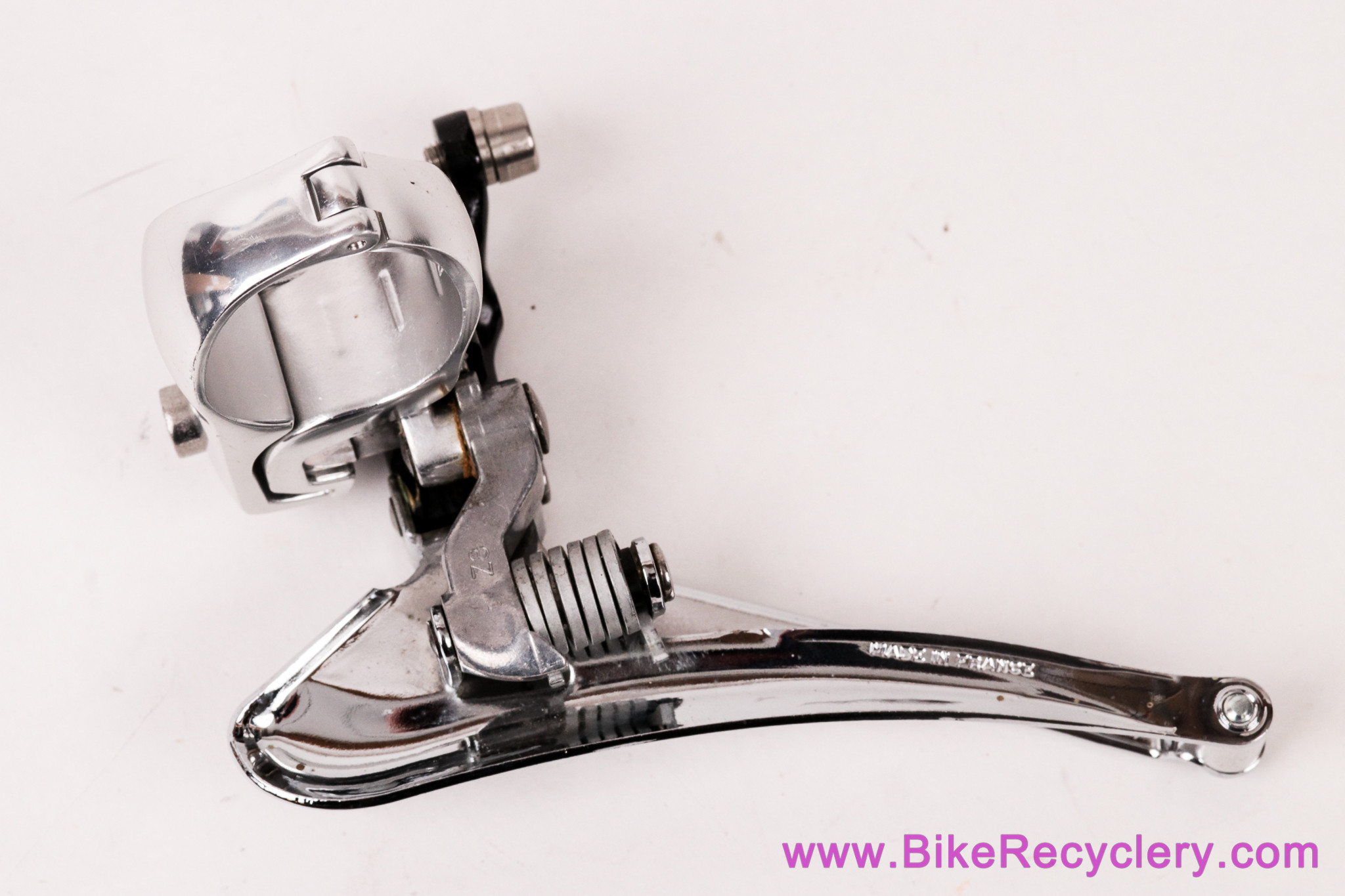 NOS Mavic Mektronic Front Derailleur: Braze On w/28.6mm Clamp
