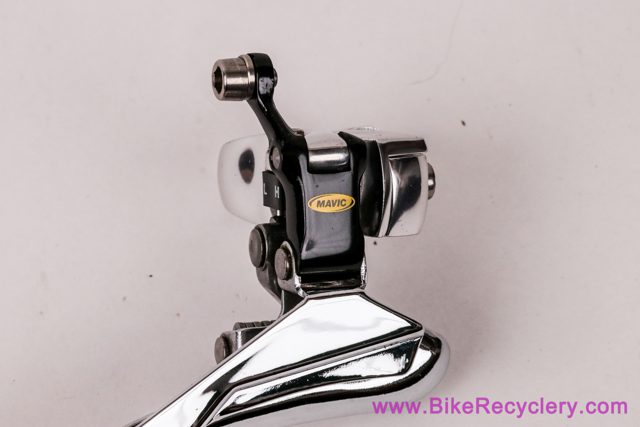 NOS Mavic Mektronic Front Derailleur: Braze On w/28.6mm Clamp