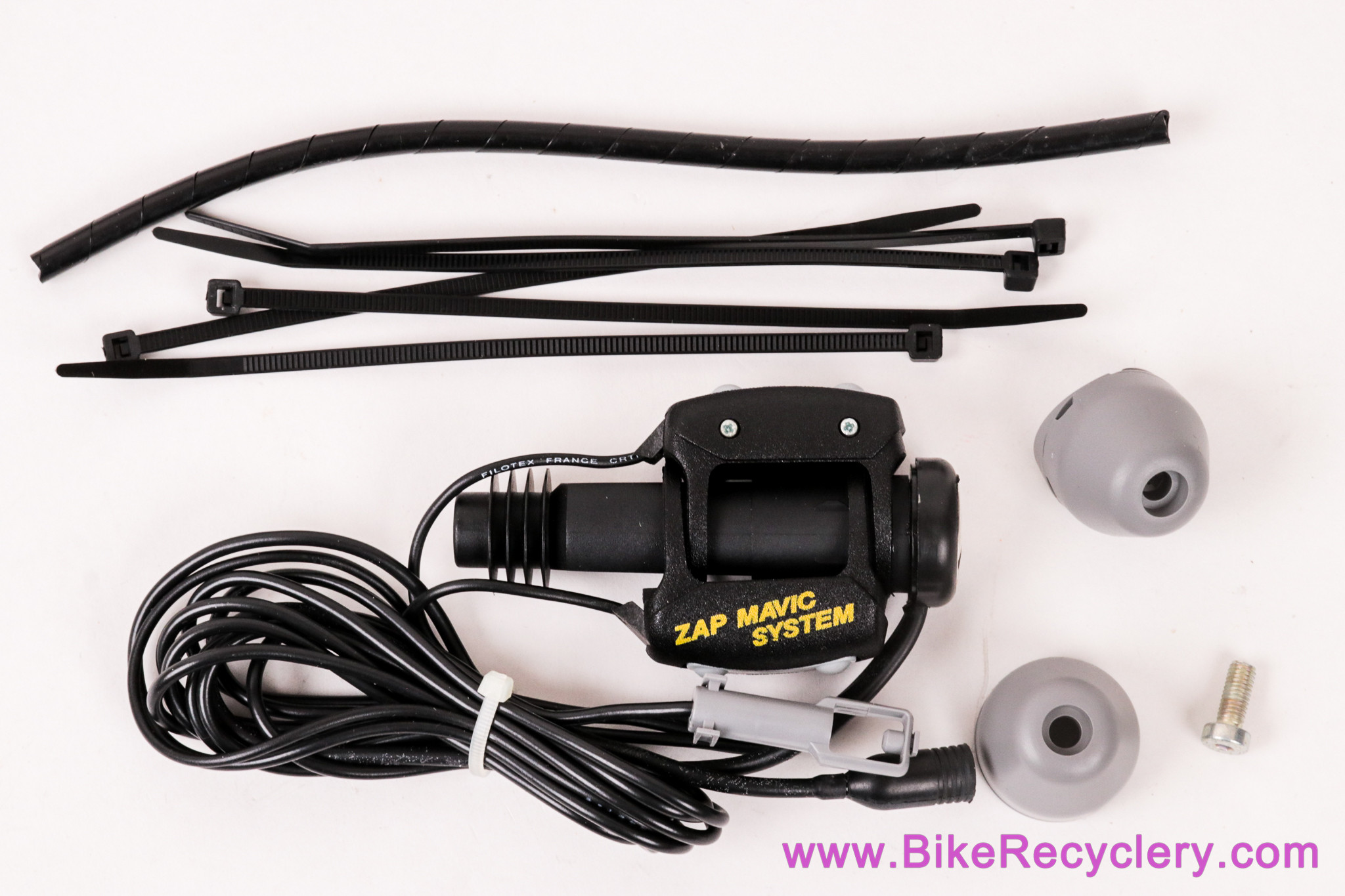 NIB/NOS Mavic ZAP Controller Set: Shifter Buttons / Wiring Harness (RARE! 1st Electronic Drivetrain Circa 1990's)