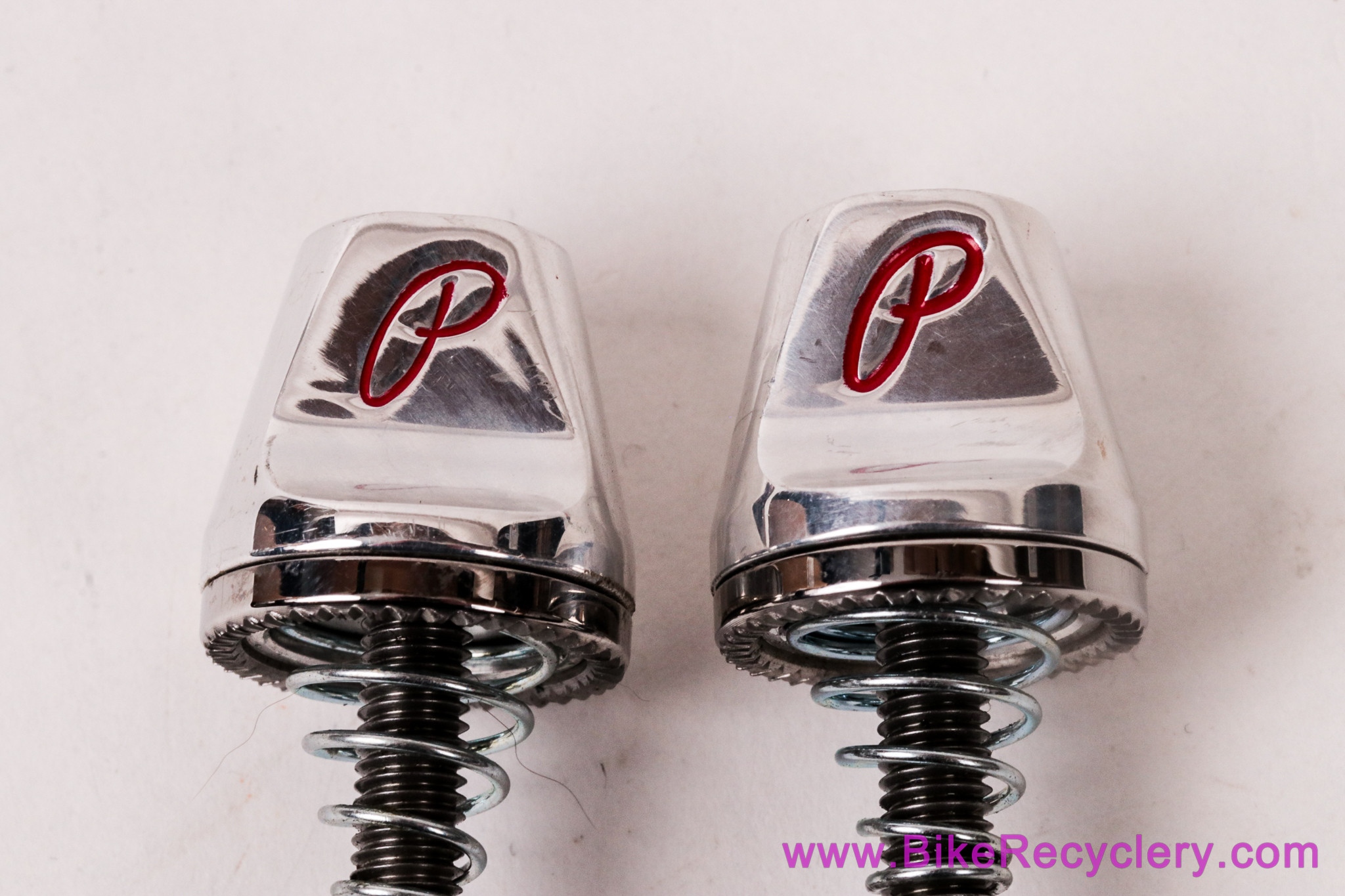 Phil Wood Quick Release Skewer Set: Polished 100/130mm (Near Mint