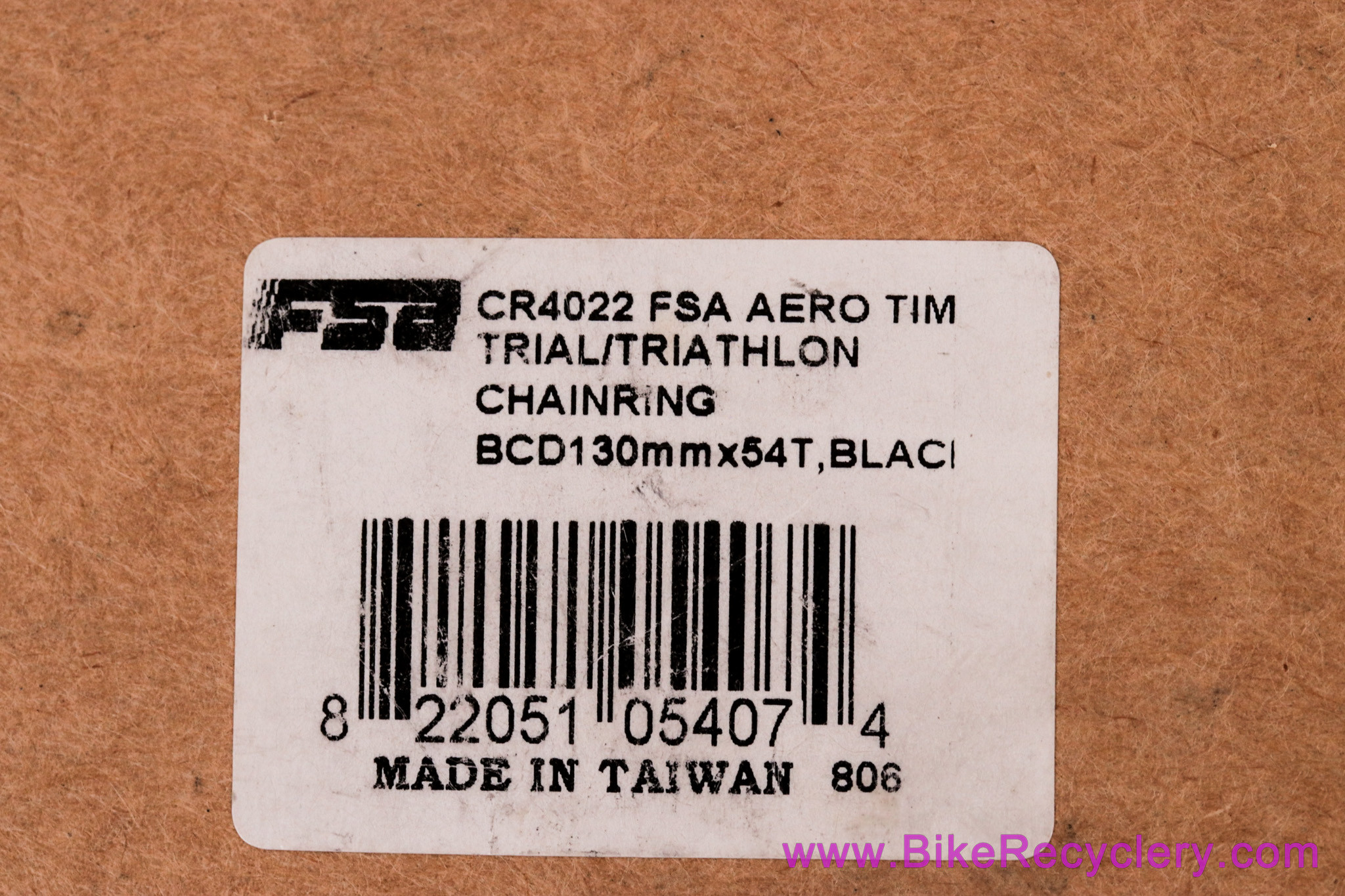 FSA Powerbox Aero TT Chainring: 55t x 130mm (New)
