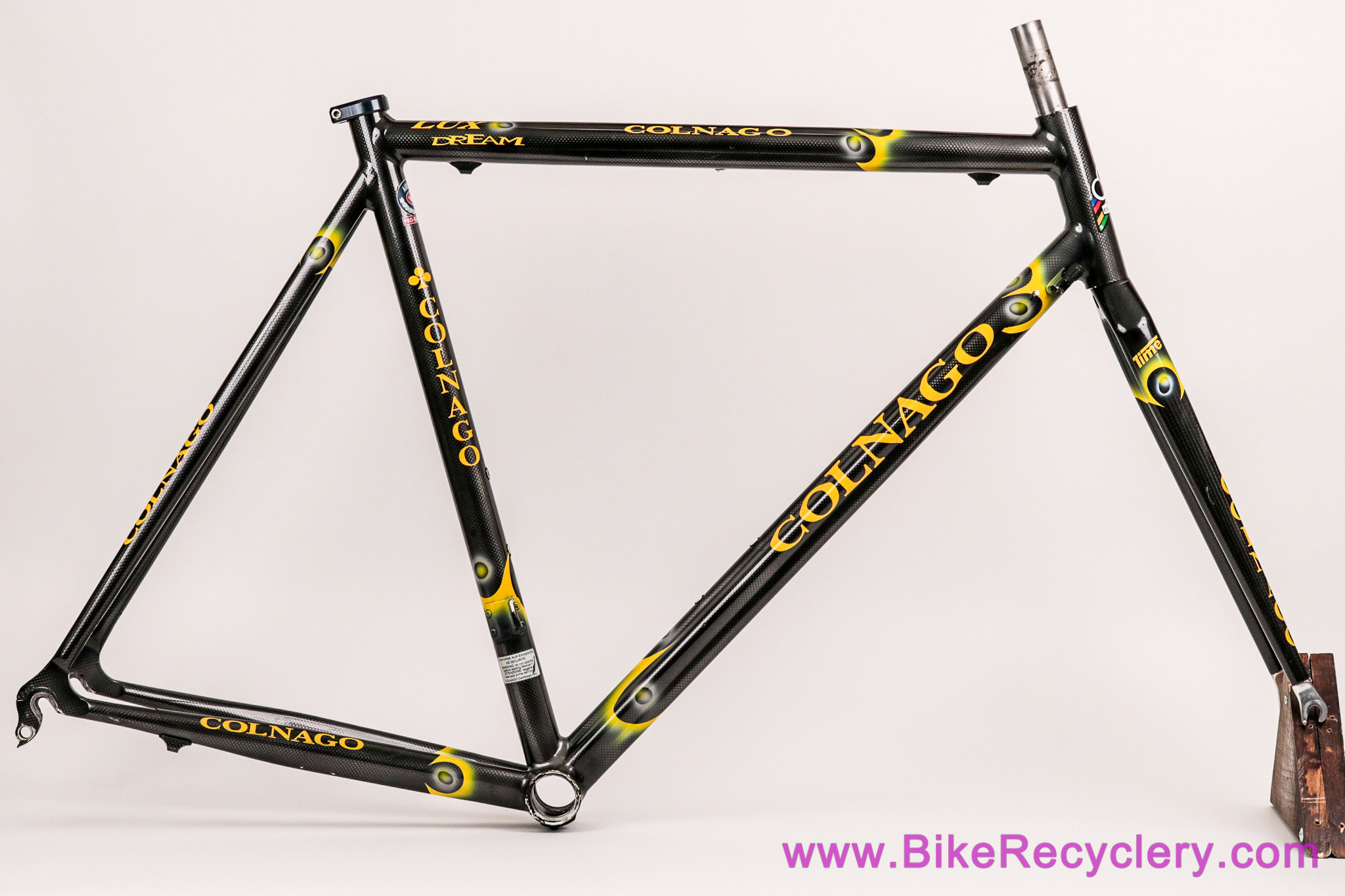 Colnago Dream Lux Frameset: 55cm - Shaped Aluminum - Time Sprint