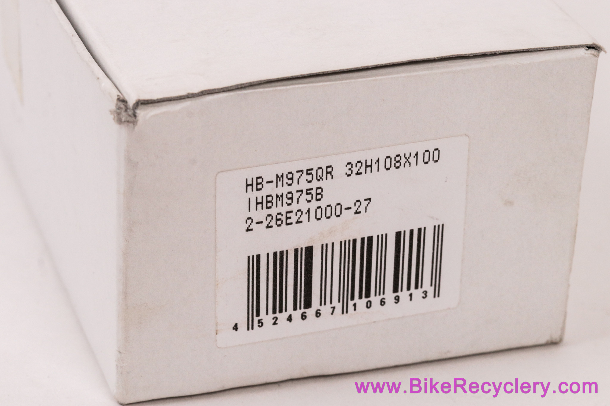 NIB/NOS Shimano XTR HB-M975 Front Hub & QR Skewer: 32H