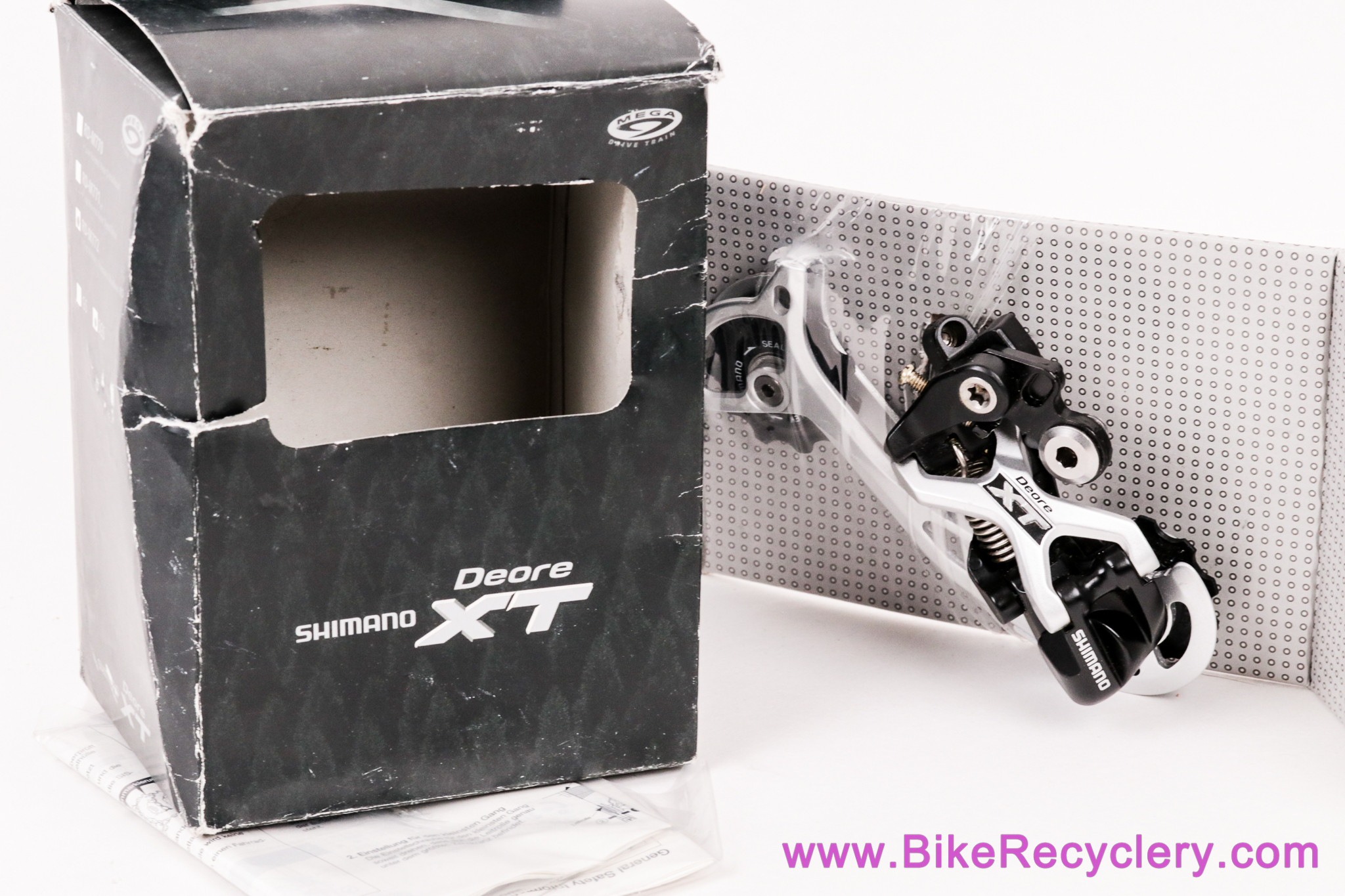 NIB/NOS Shimano XT Shadow RD-M772 Rear Derailleur: SGS Long Cage