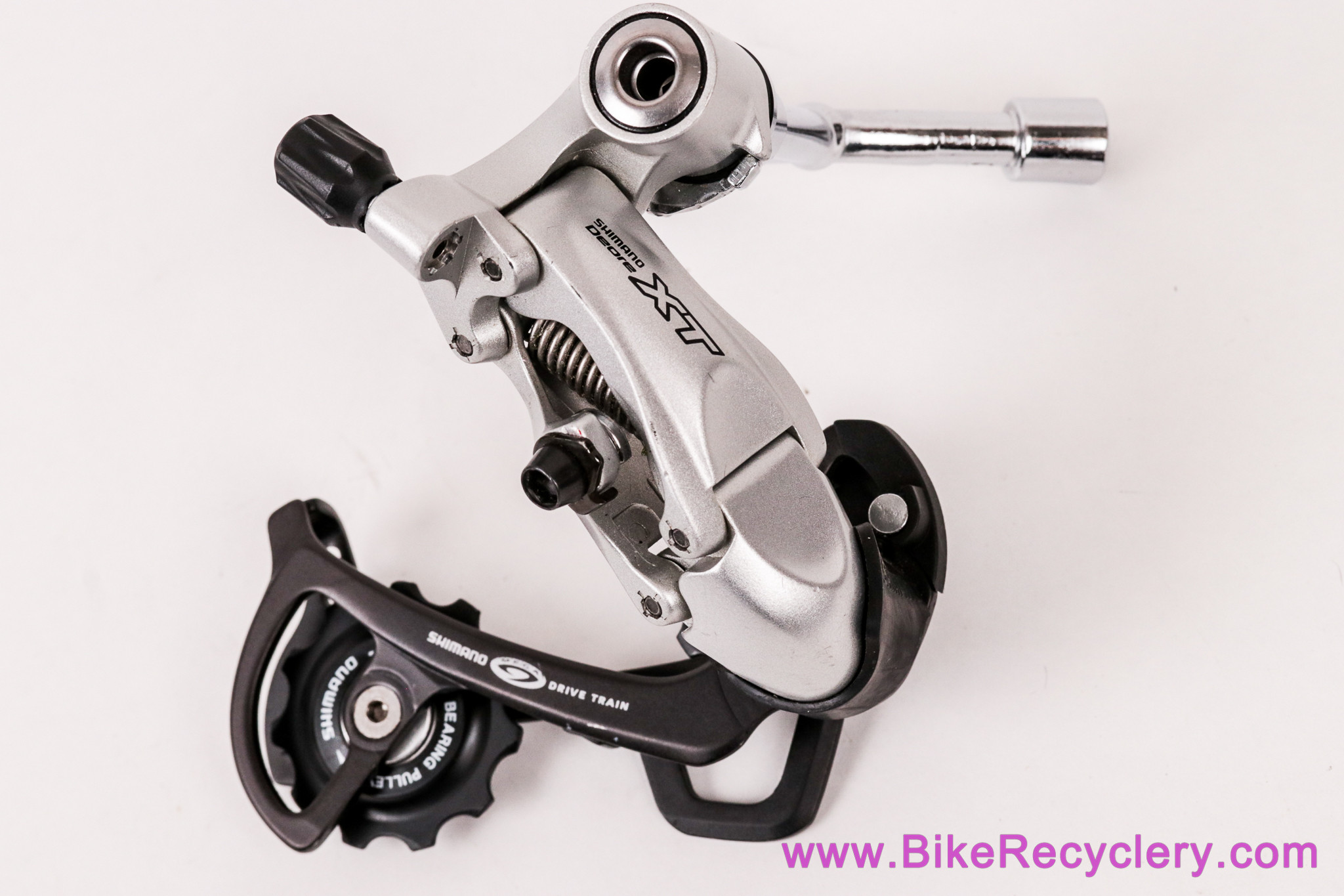 NOS Shimano XT 9 Speed Rear Derailleur: Rapidrise - GS Mid-Cage
